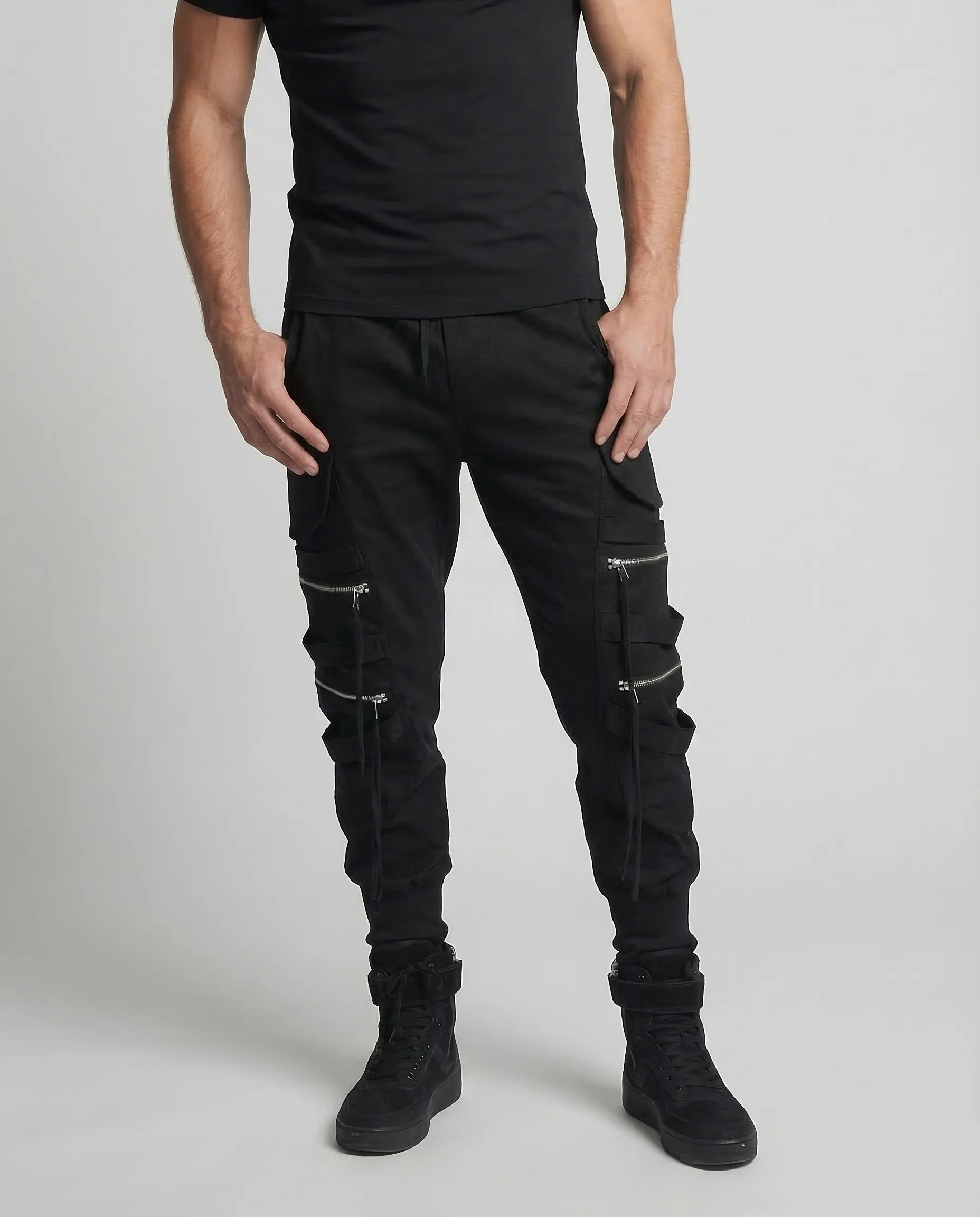 Herren Streetwear Jogger Taschen - Image 2
