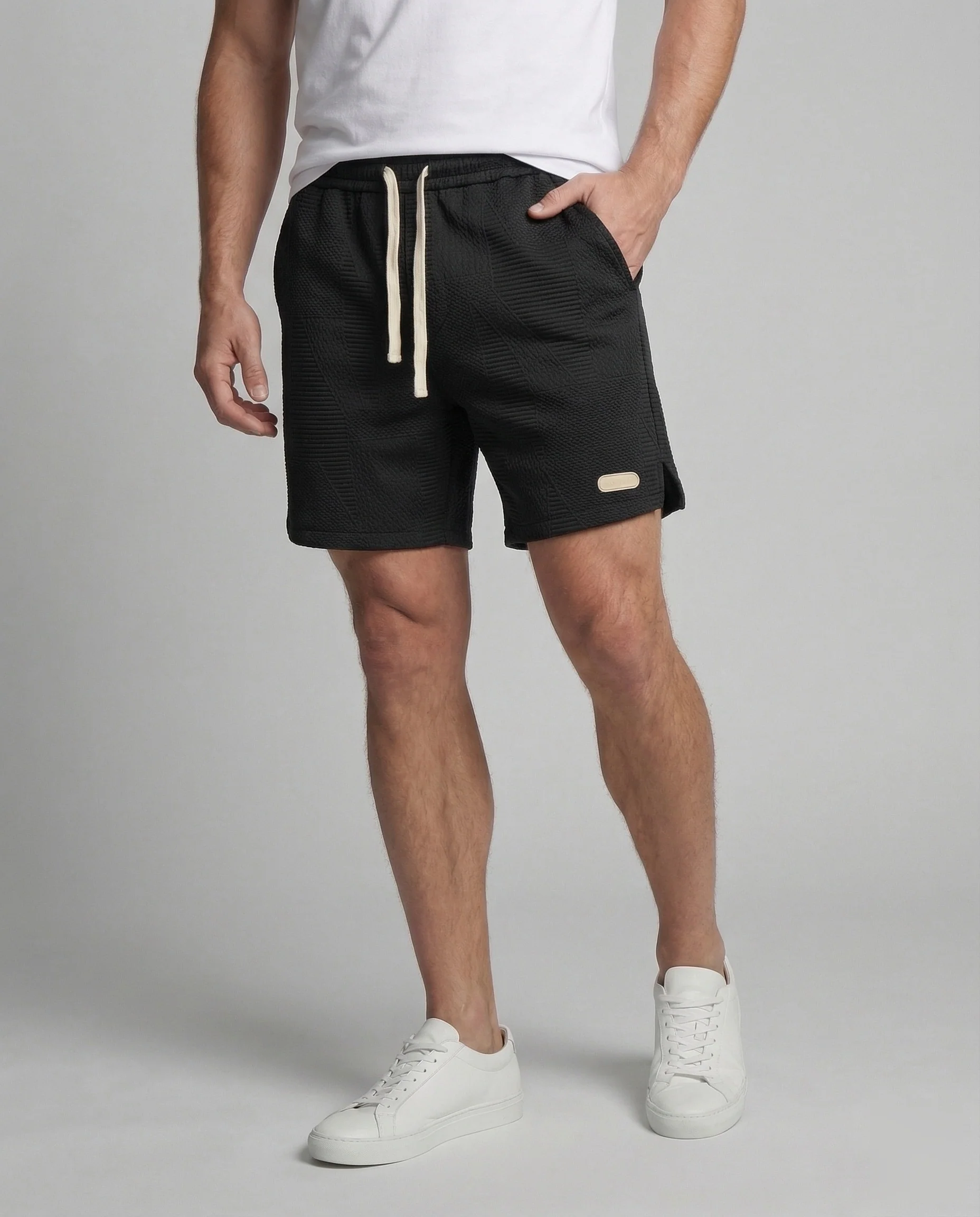 Herren Sweatshorts Tunnelzug - Image 2
