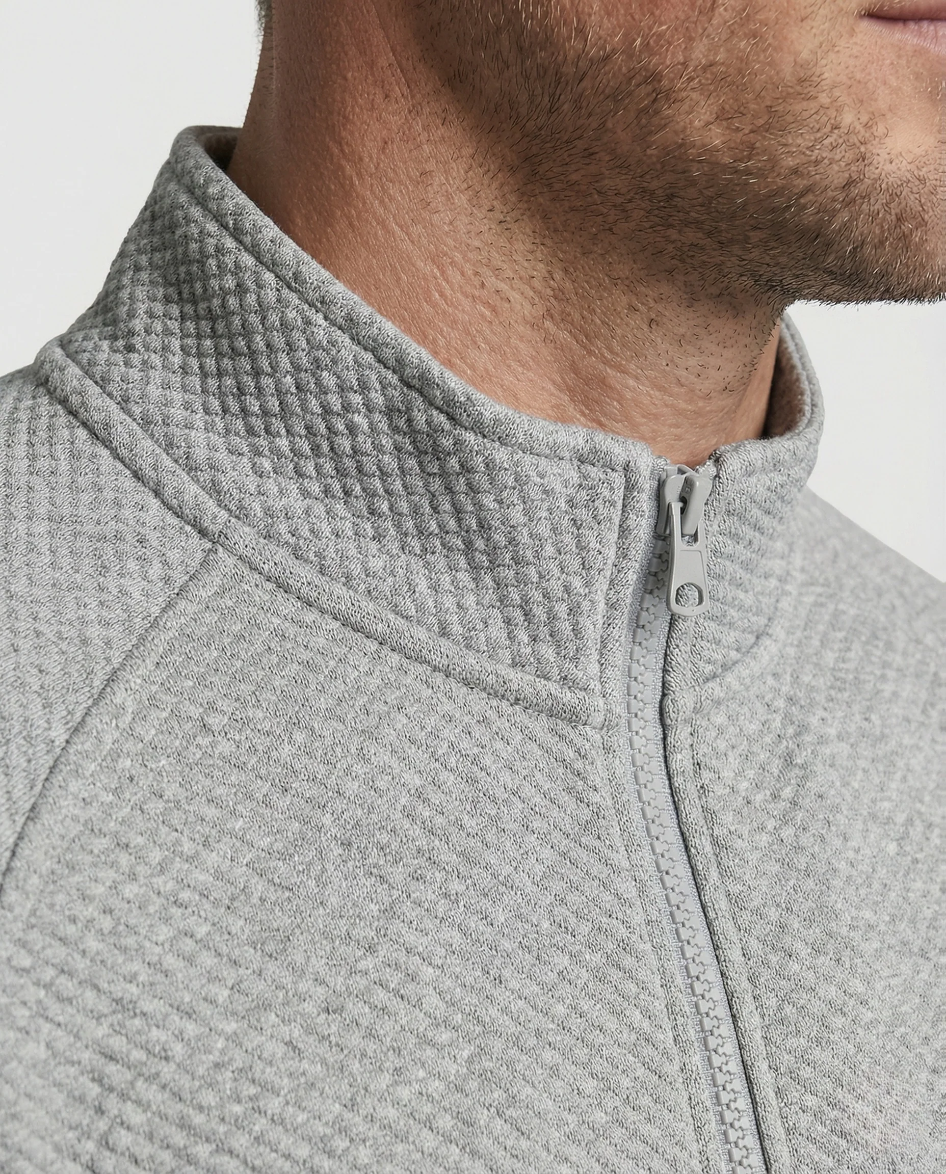 Herren Reißverschluss-Cardigan mit Stehkragen - Image 3