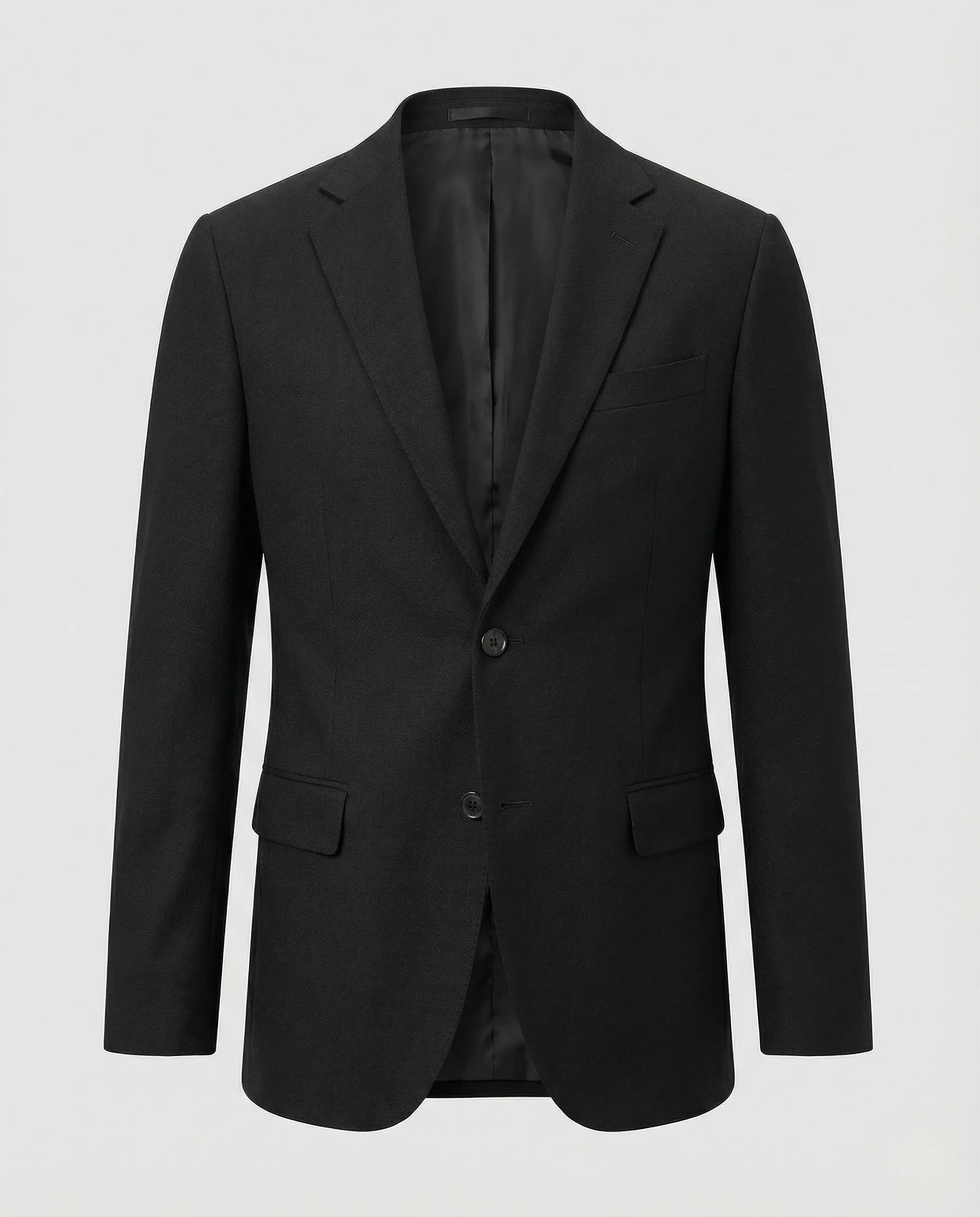 Jersey Sakko Strukturiert Slim Herren - Image 7