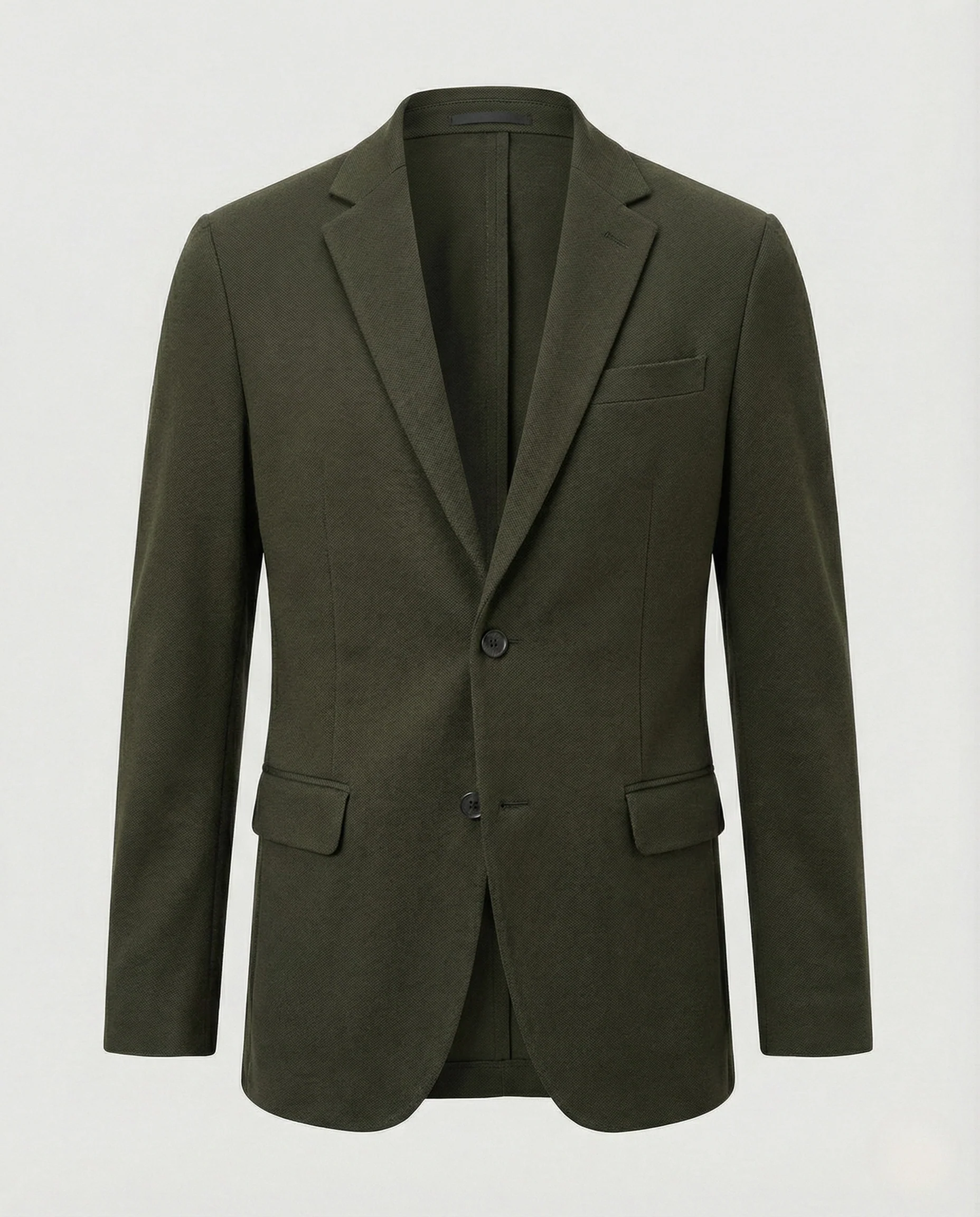 Jersey Sakko Strukturiert Slim Herren - Image 8