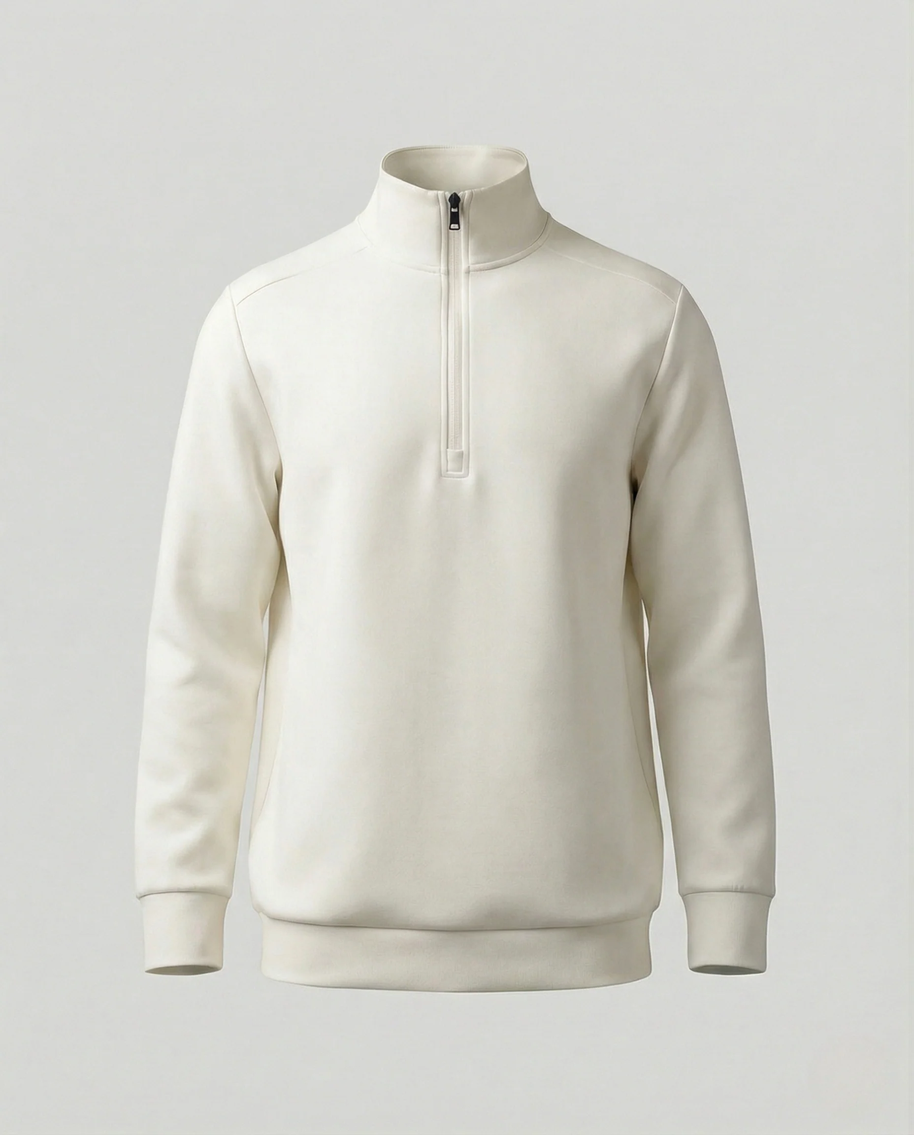 Herren Sweatshirt mit Stehkragen und Reißverschluss - Image 5