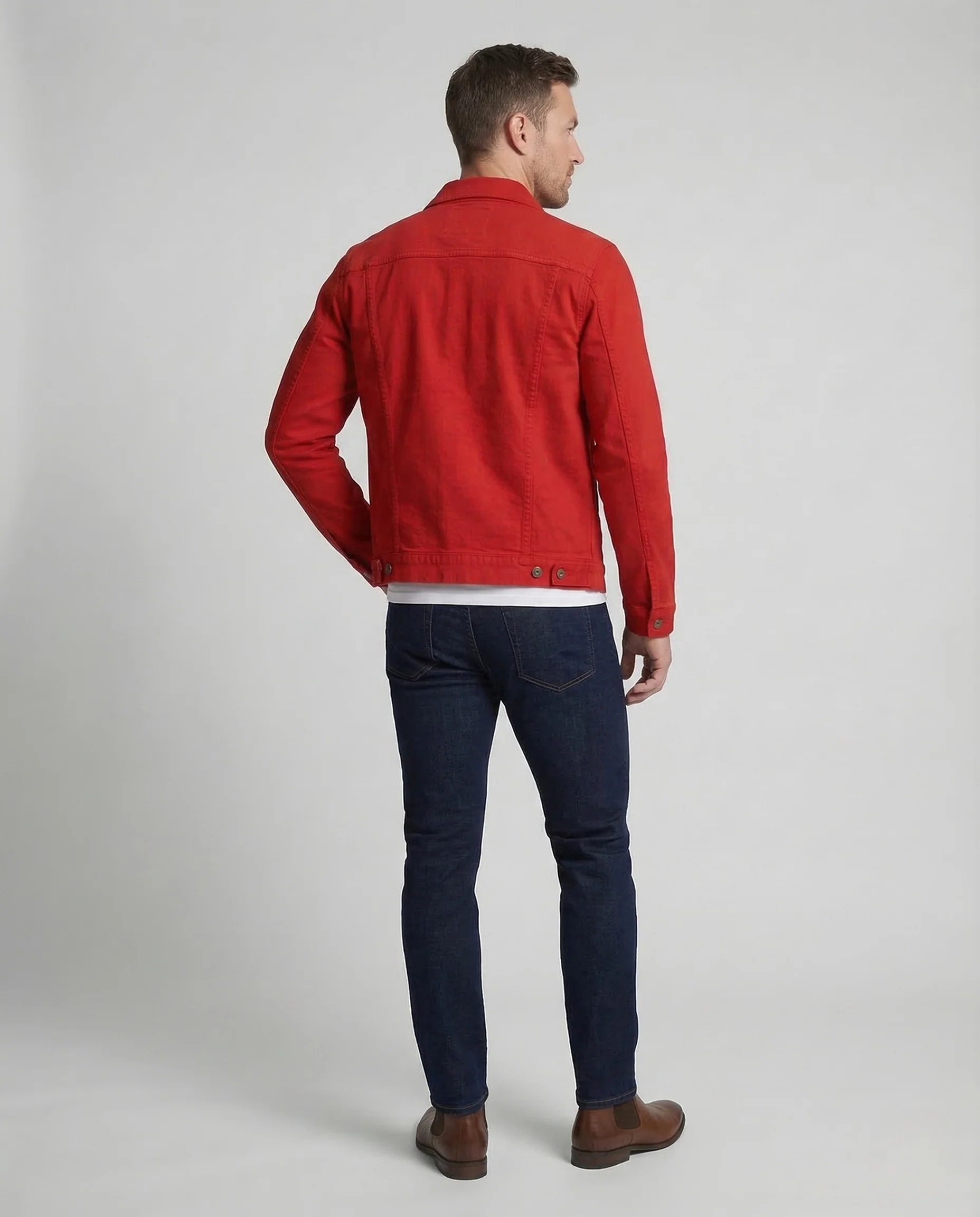 Herren Jeansjacke Trucker Stretch - Image 4