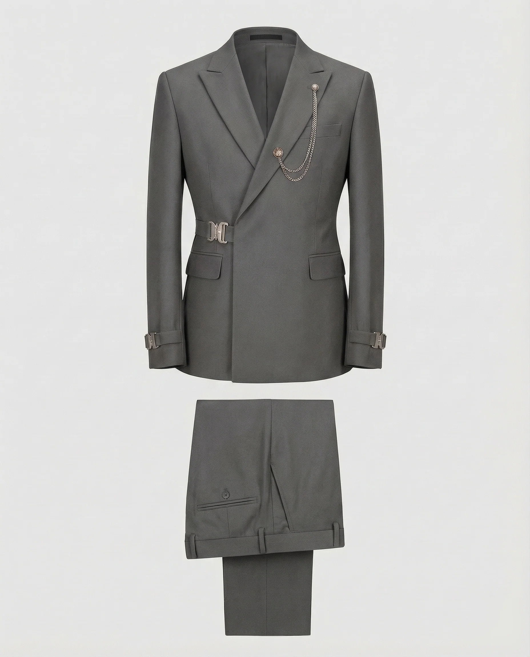Herren Anzug Doppelreiher Kette - Image 19