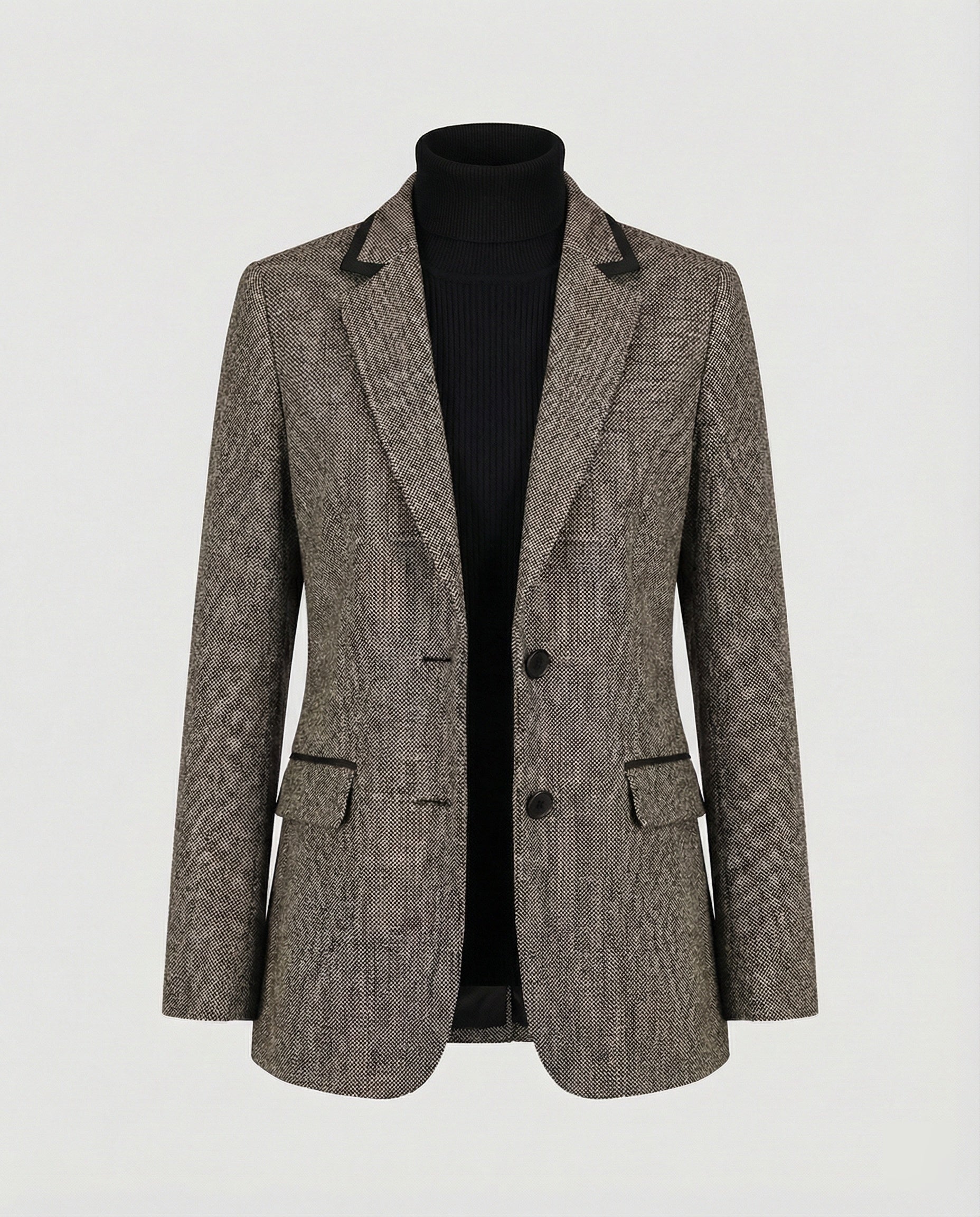 Herren Business Sakko Glencheck Slim Fit - Image 2