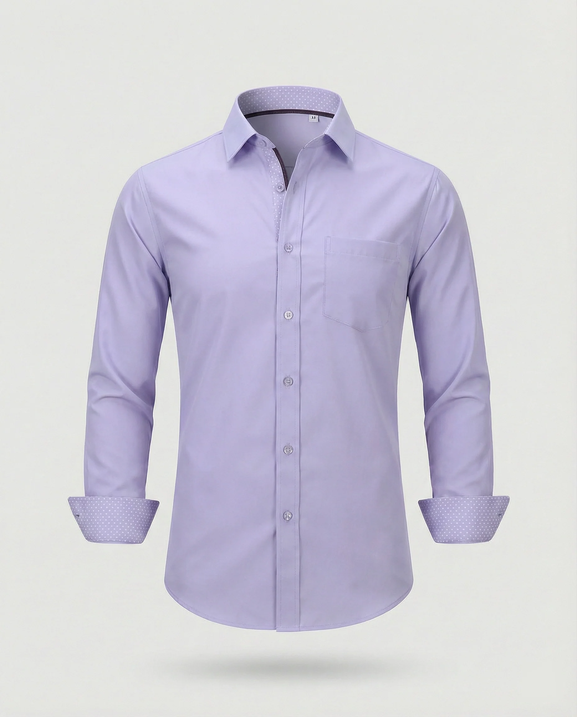 Herren Business Langarmhemd Tailliert - Image 11
