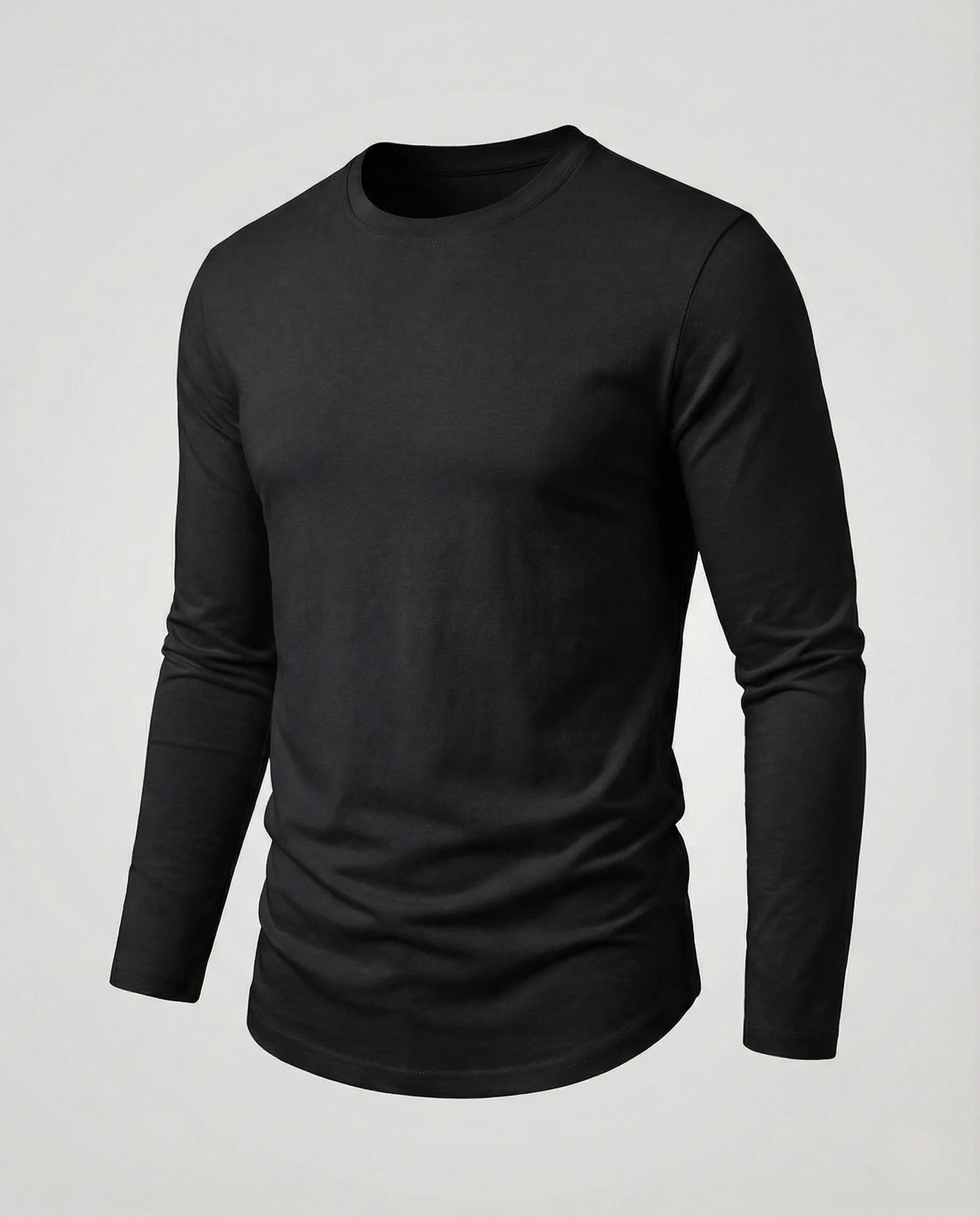 Herren Langarmshirt mit Rundhalsausschnitt - Image 12