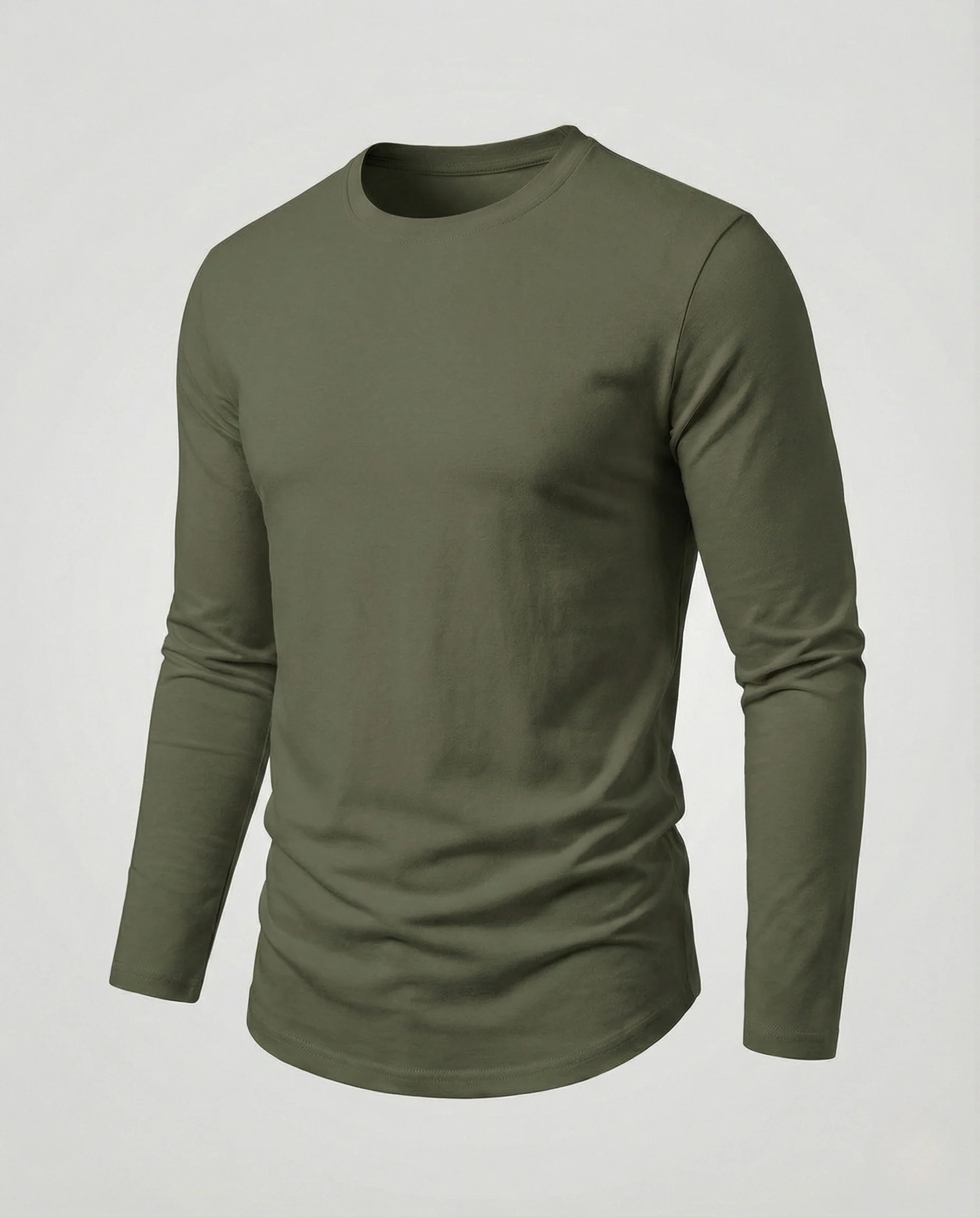 Herren Langarmshirt mit Rundhalsausschnitt - Image 5