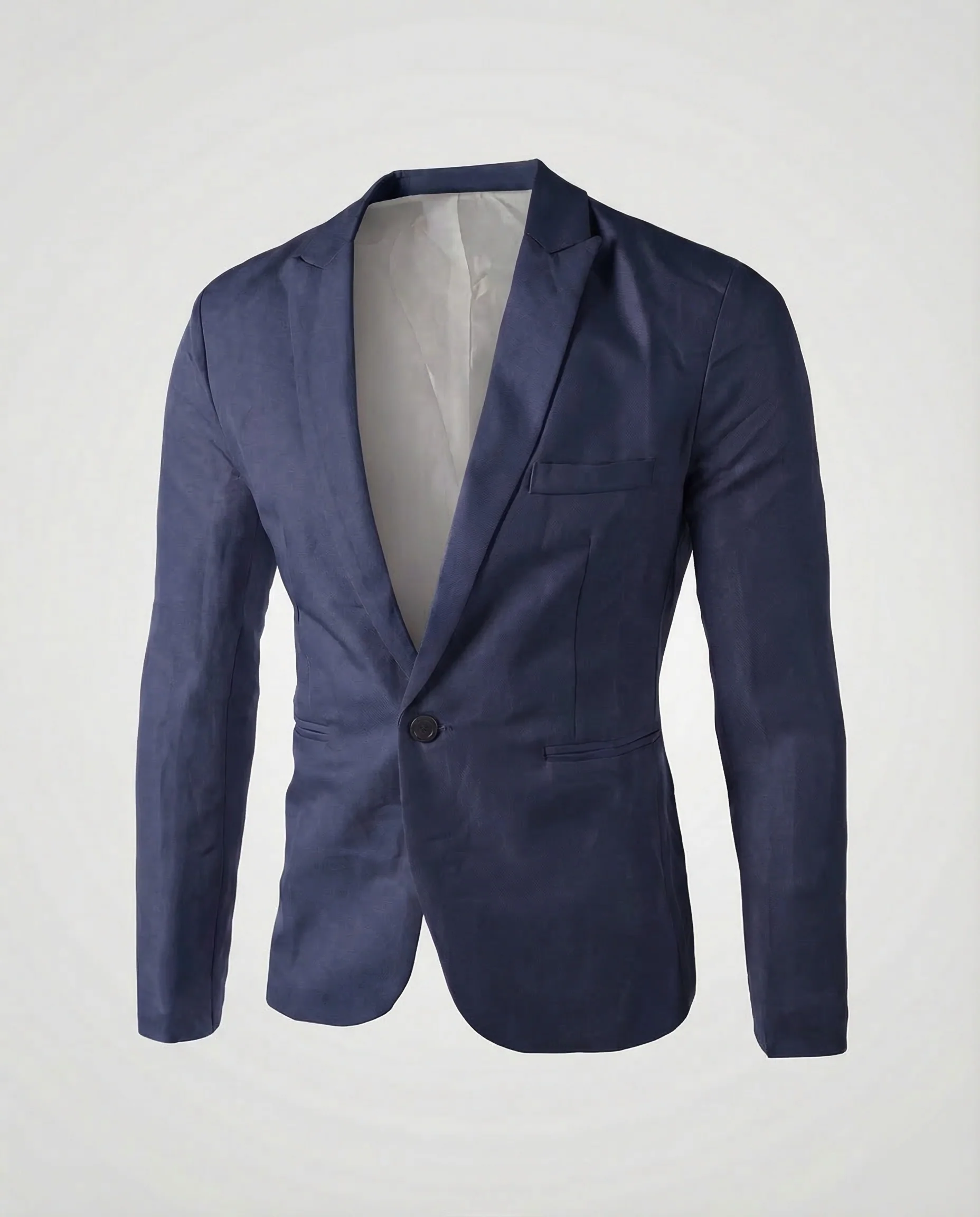 Herren Leinen Sakko Slim - Image 6