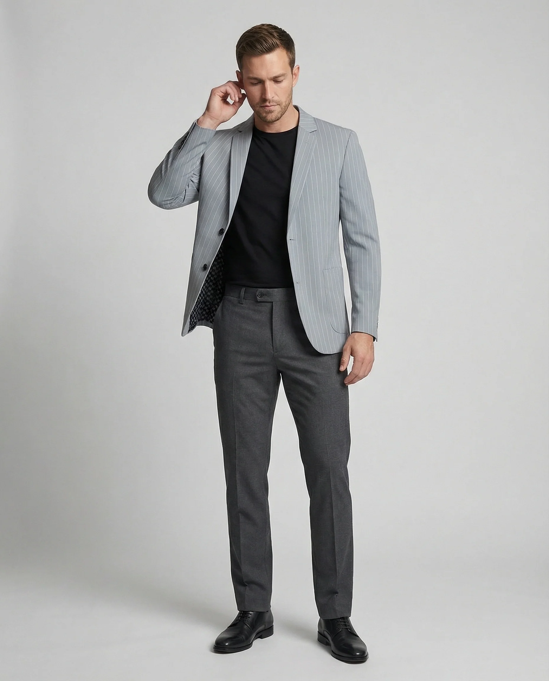 Herren Sakko Nadelstreifen slim - Image 7