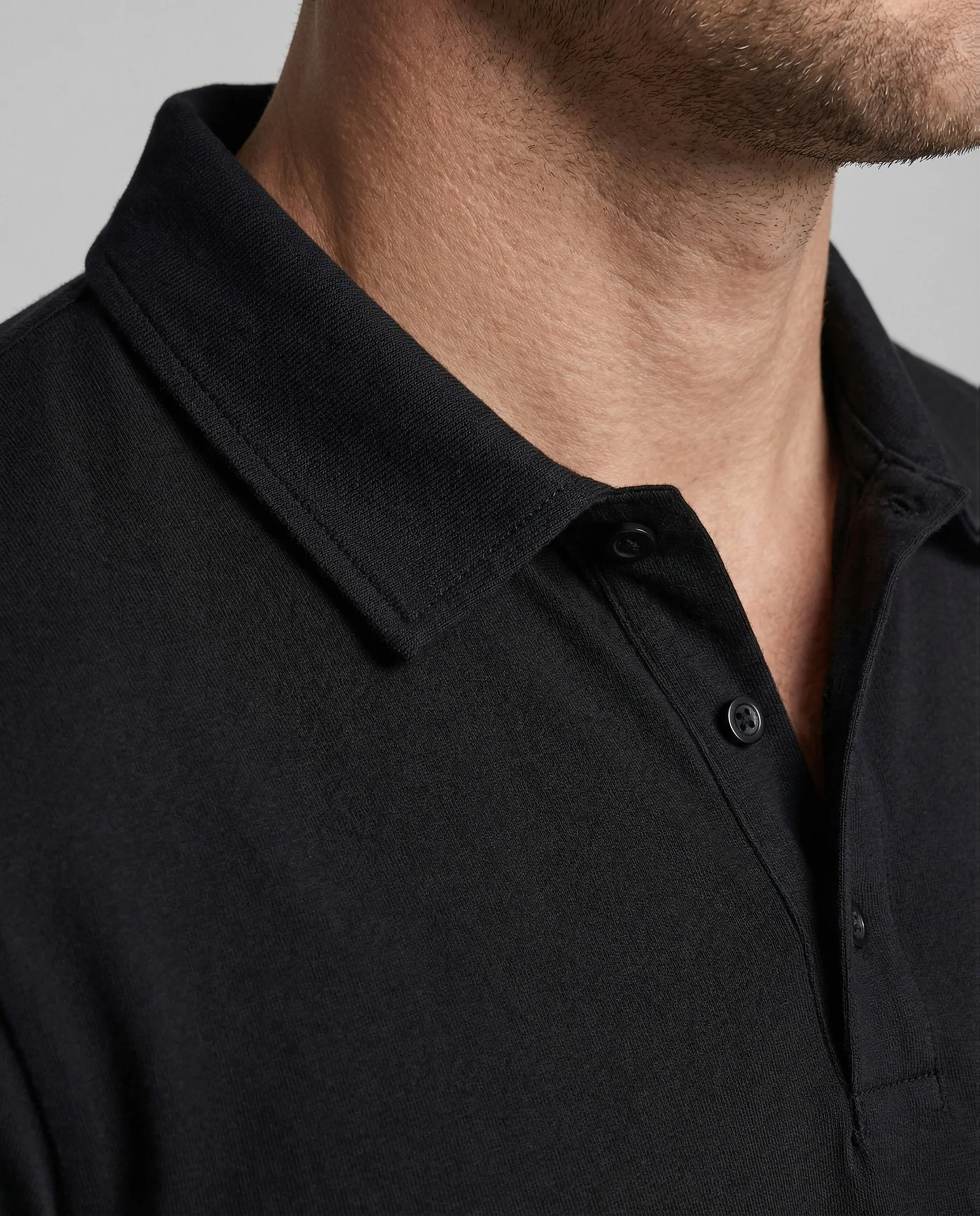 Herren Polohemd Slim Fit Baumwollmix - Image 3