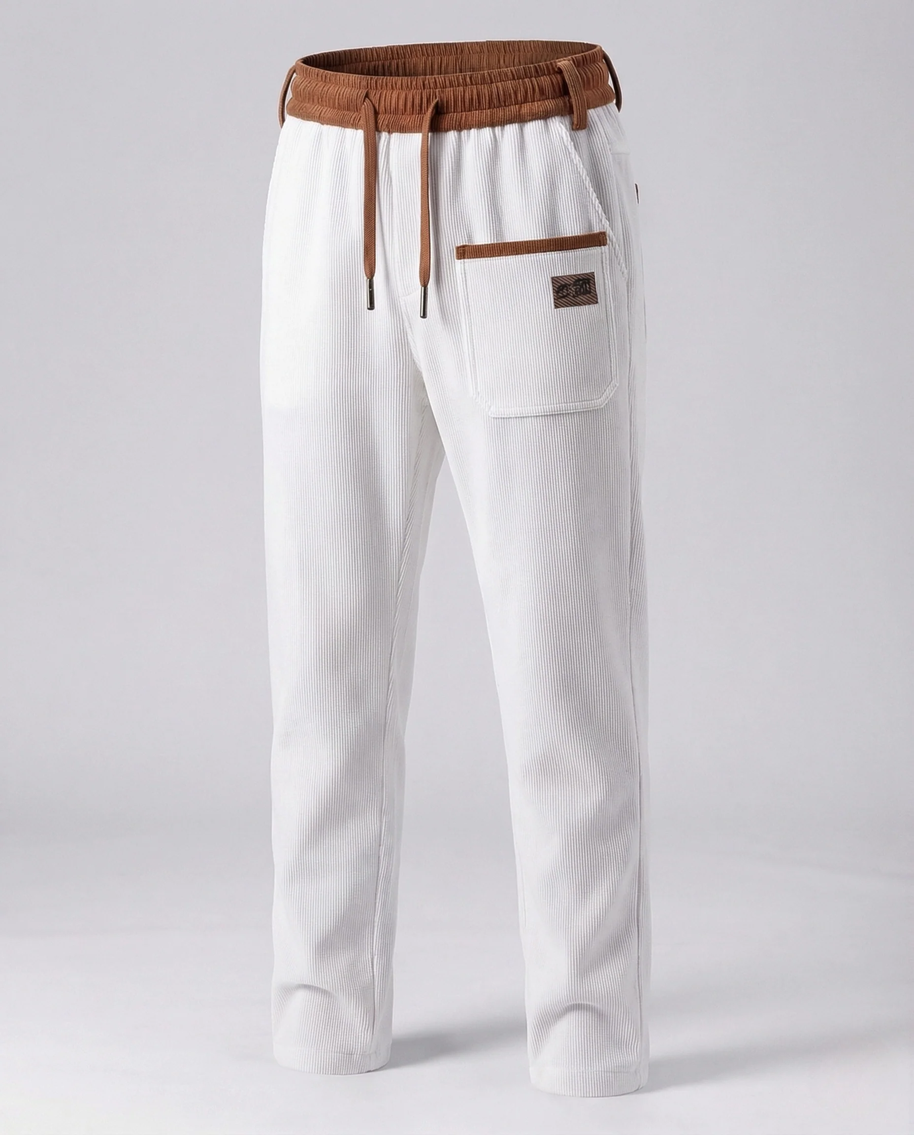 Herren Thermo Cord Jogginghose mit Fleece Innenfutter - Image 8