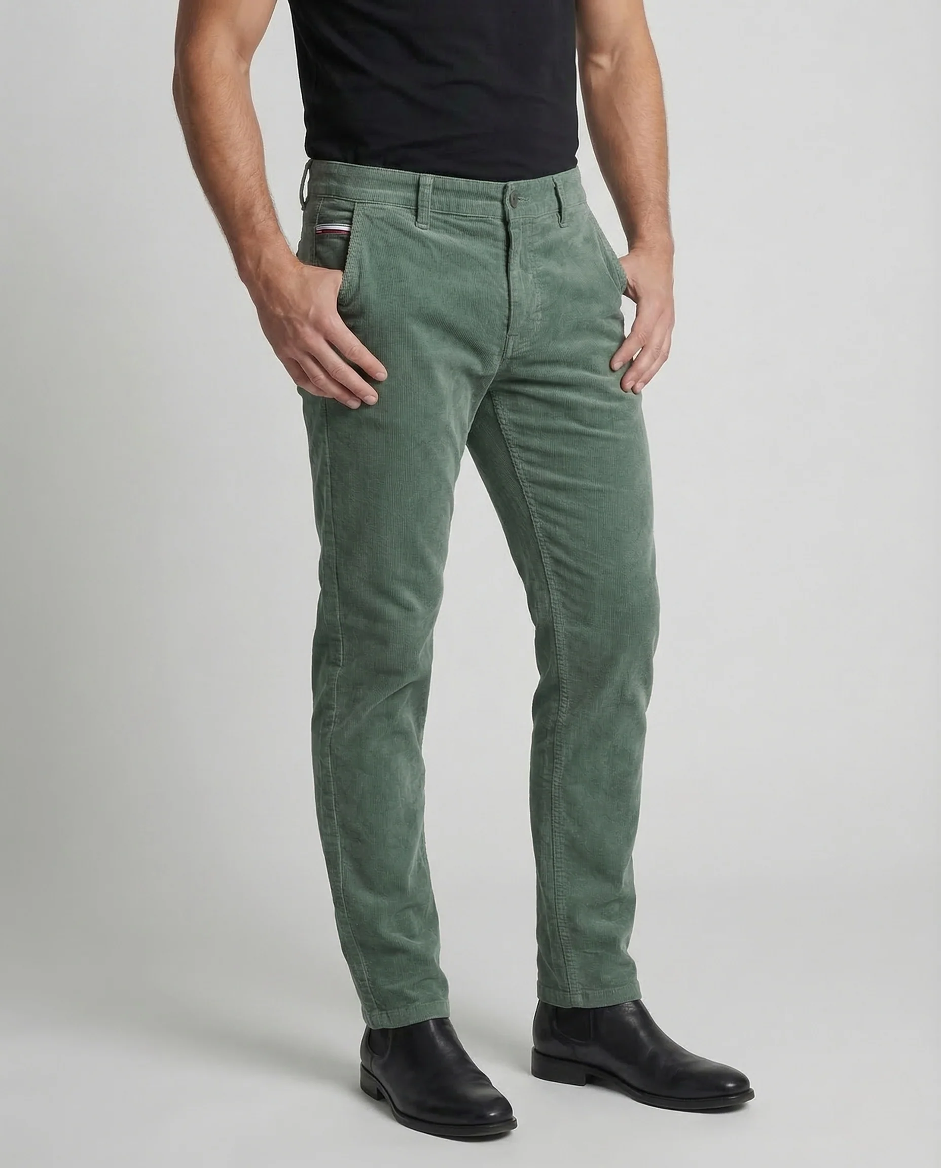 Herren Cordhose Thermo Fleece Innenfutter - Image 2