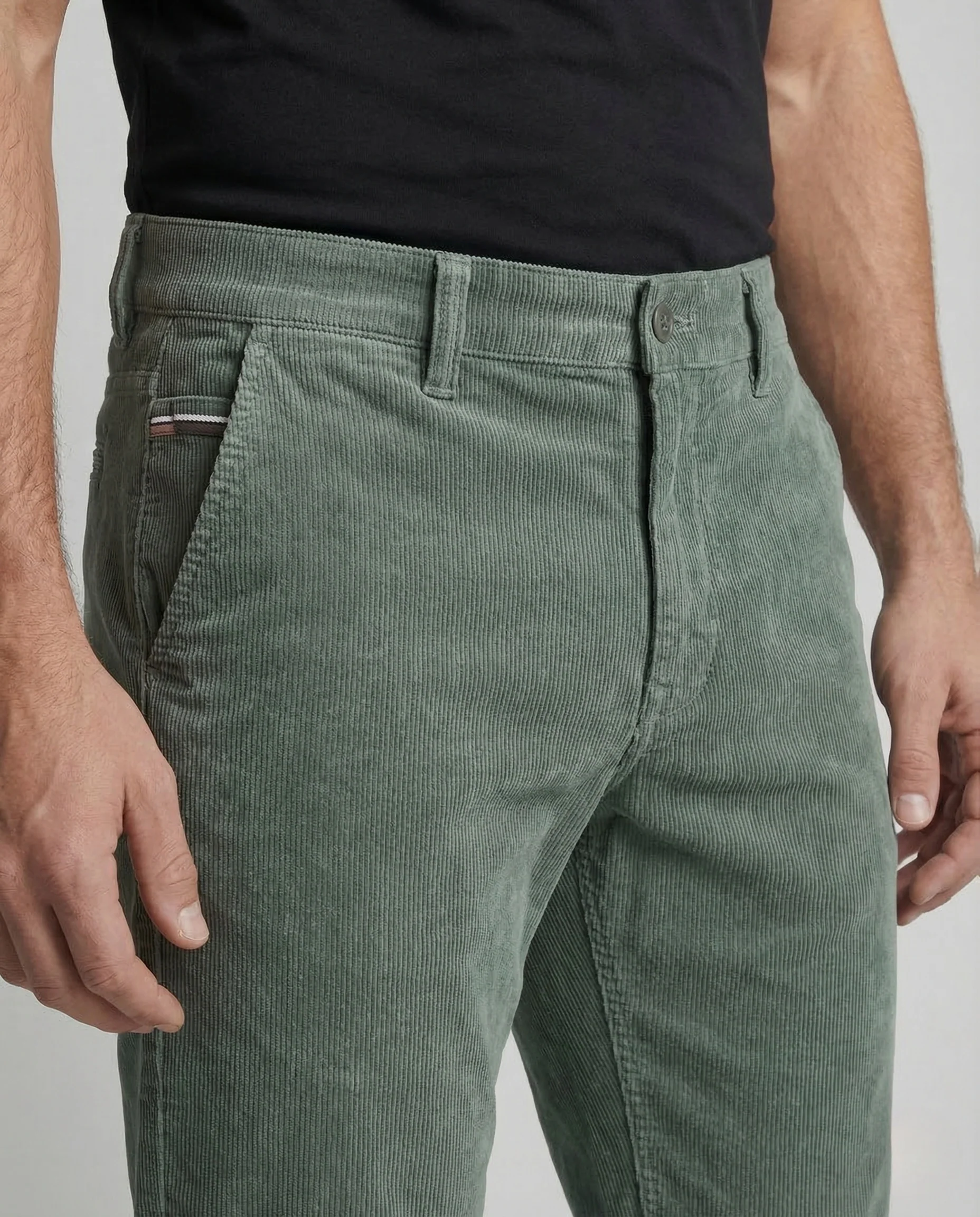 Herren Cordhose Thermo Fleece Innenfutter - Image 3