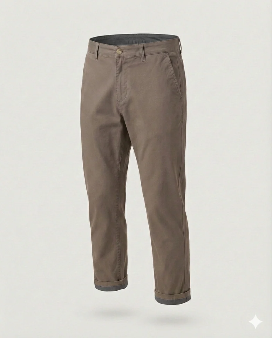 Chinohose Herren Thermo Fleece - Image 9