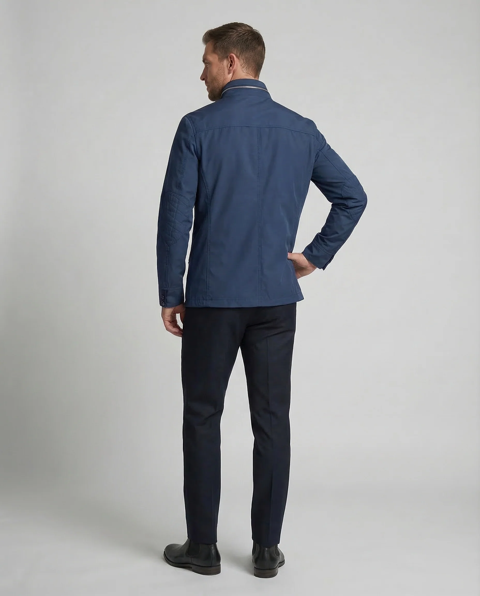 Herren Übergangsjacke Stehkragen - Image 4