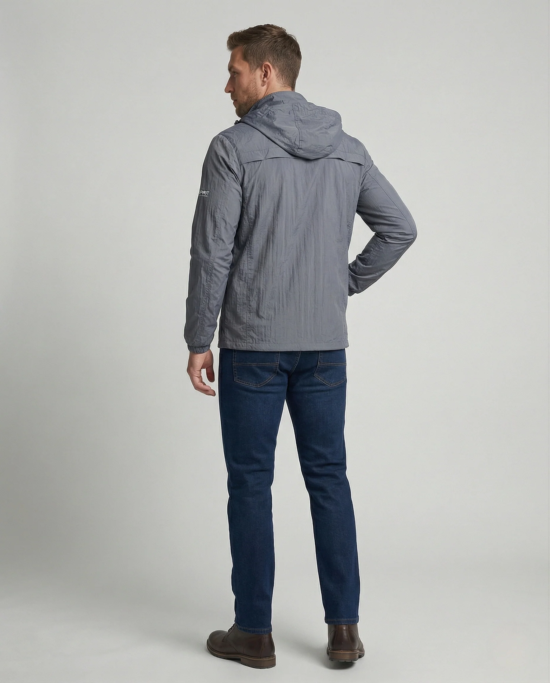 Funktionsjacke Ultraleicht Mit Kapuze Herren - Image 3