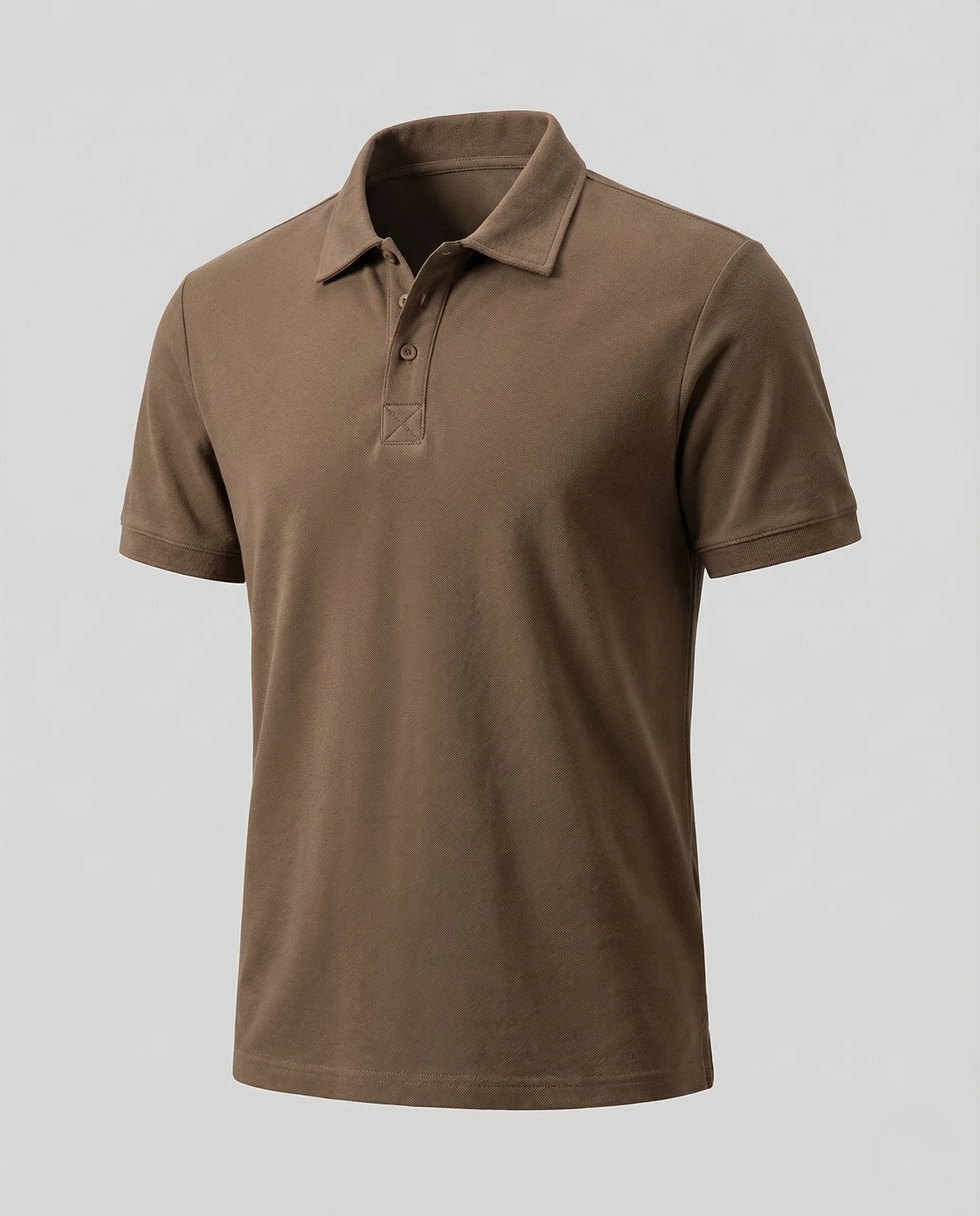 Herren Polohemd Casual mit offener Kante und lockerer Passform - Image 5
