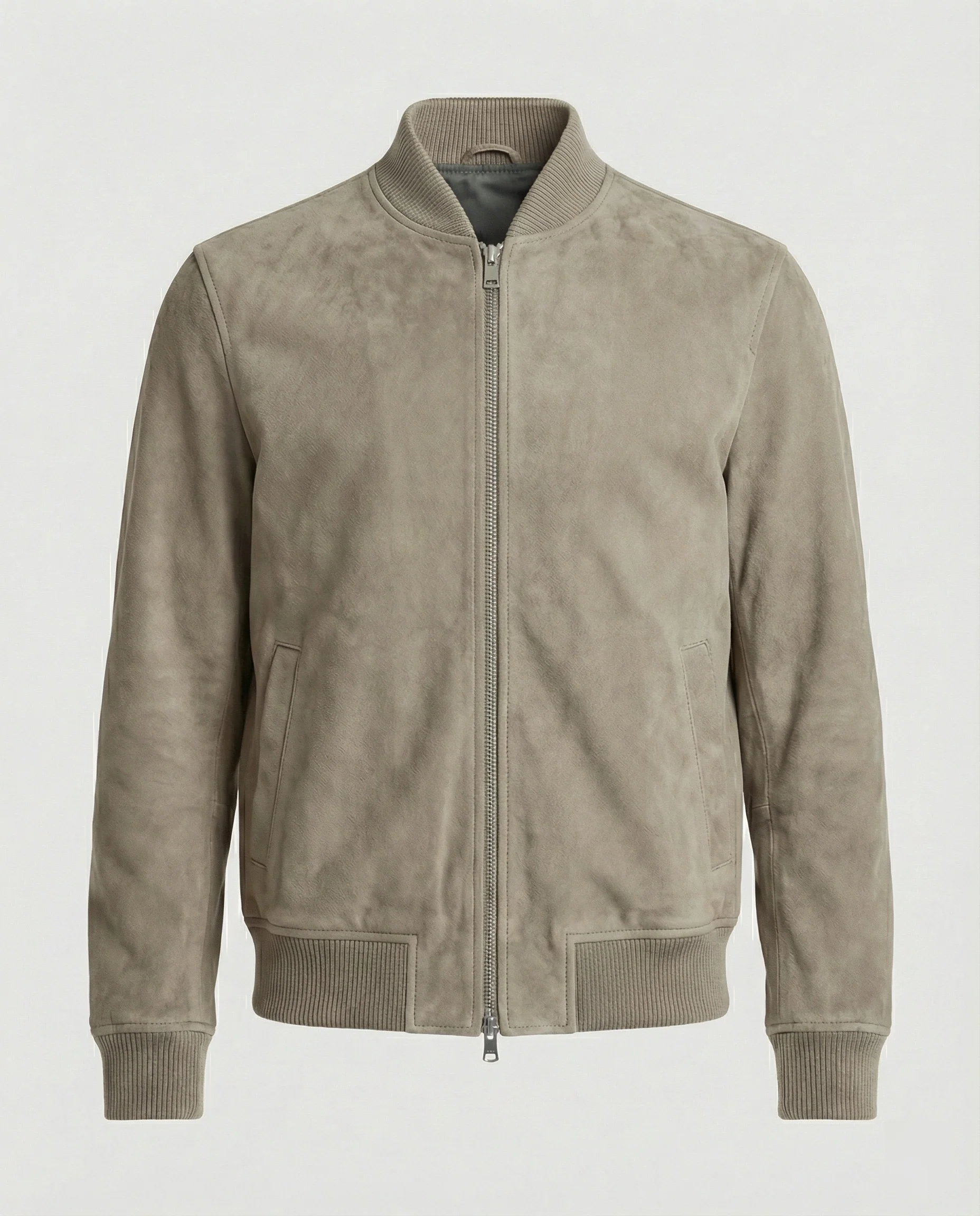 Freizeitkleidung Herren Bomberjacke Lederoptik - Image 2