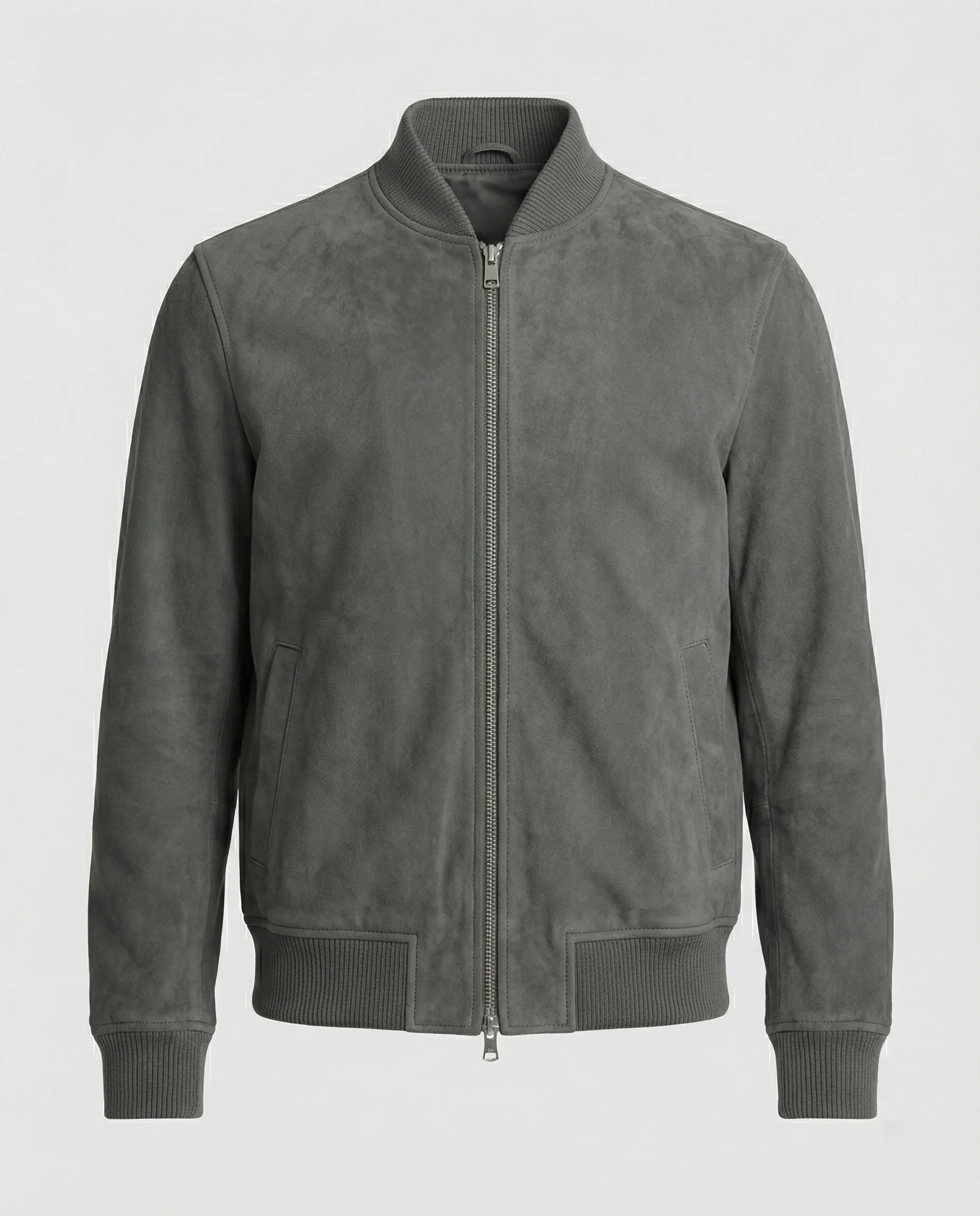 Freizeitkleidung Herren Bomberjacke Lederoptik - Image 3