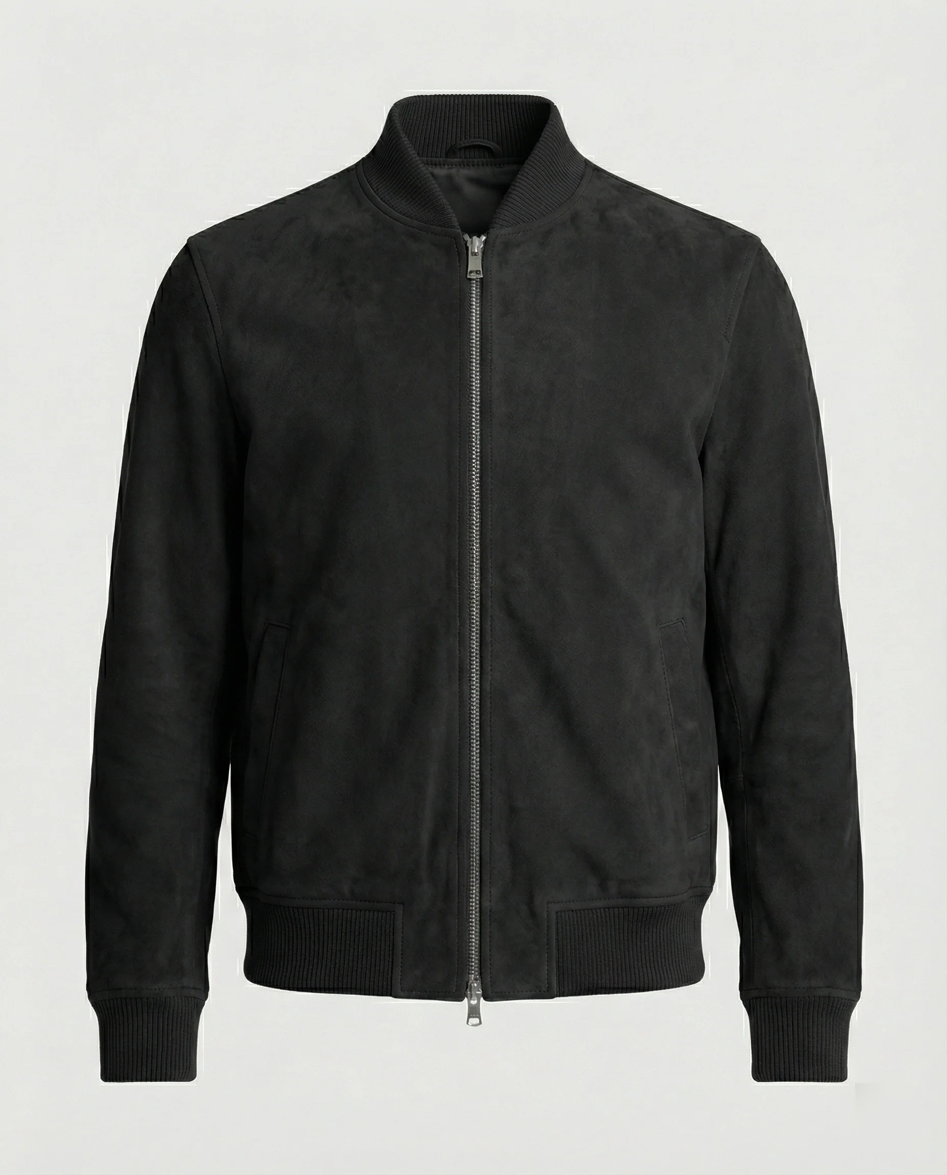 Freizeitkleidung Herren Bomberjacke Lederoptik - Image 4