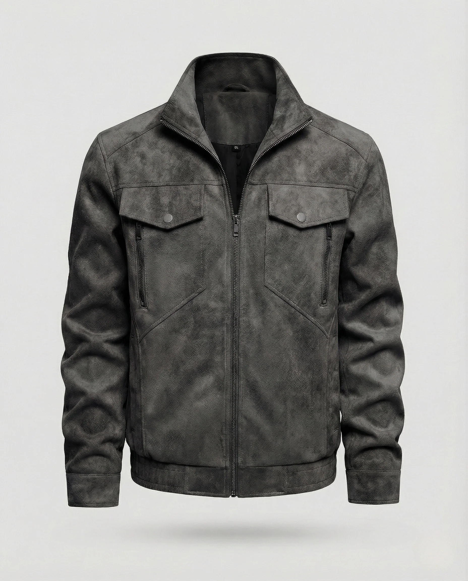 Herren Velours Utilityjacke - Image 6