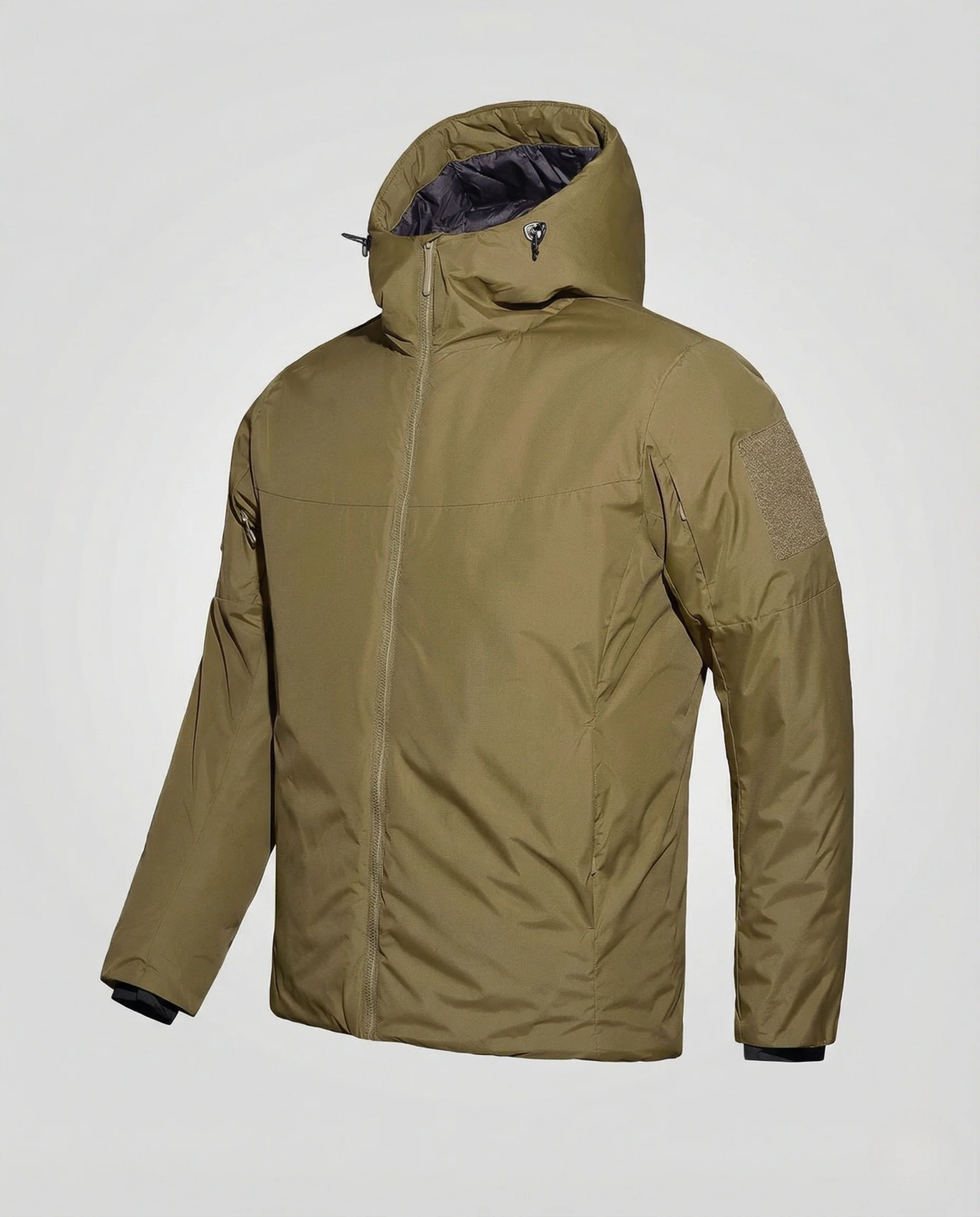 Herren Wattierte Outdoorjacke mit Kapuze - Image 5