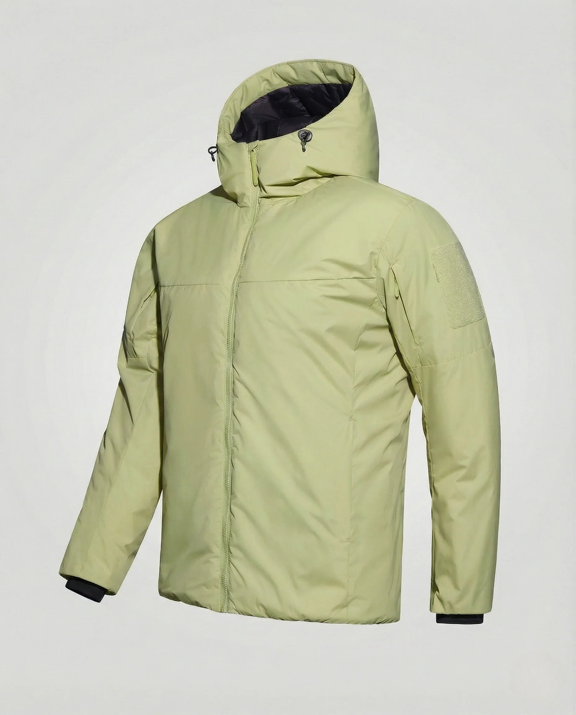 Herren Wattierte Outdoorjacke mit Kapuze - Image 7