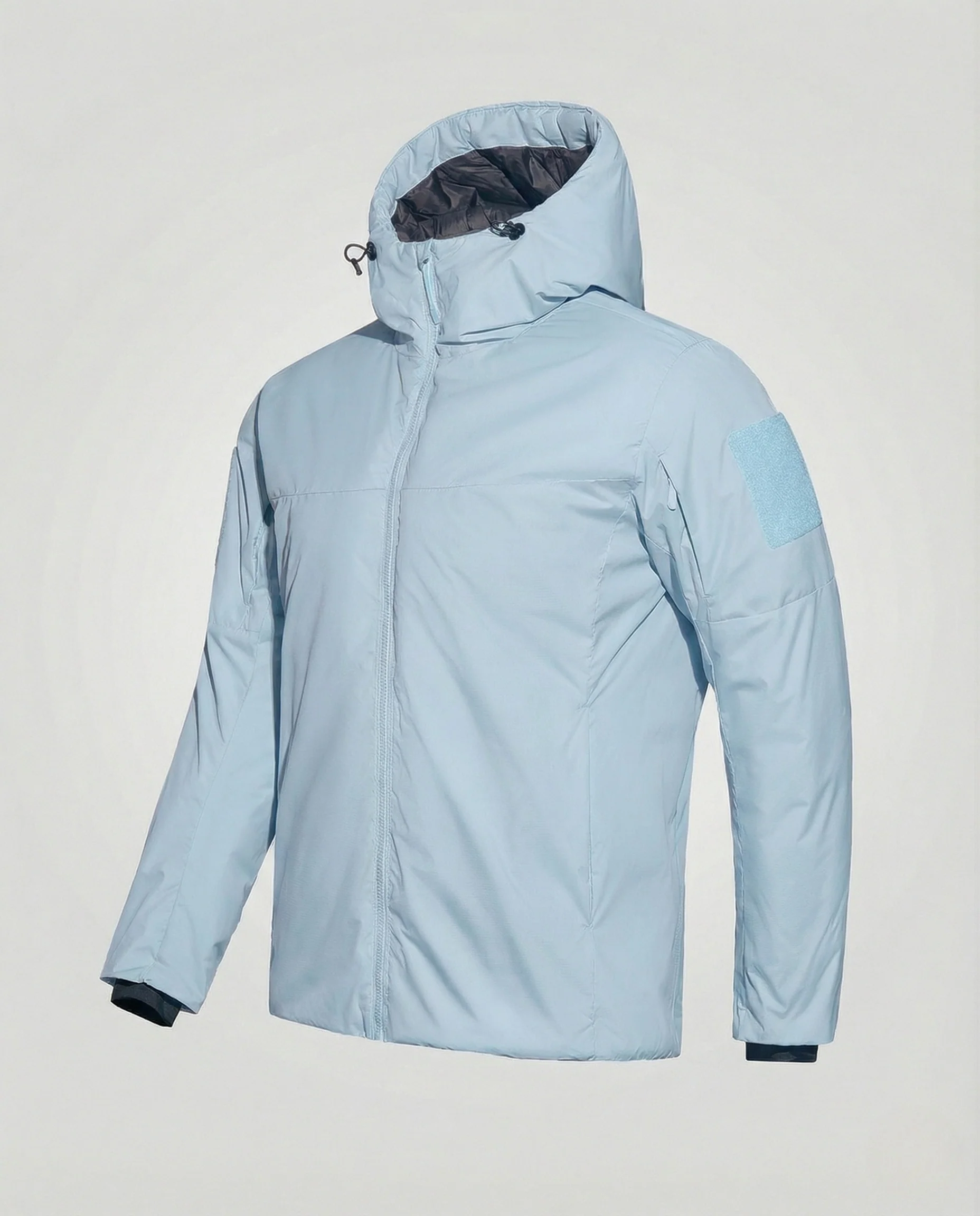 Herren Wattierte Outdoorjacke mit Kapuze - Image 9