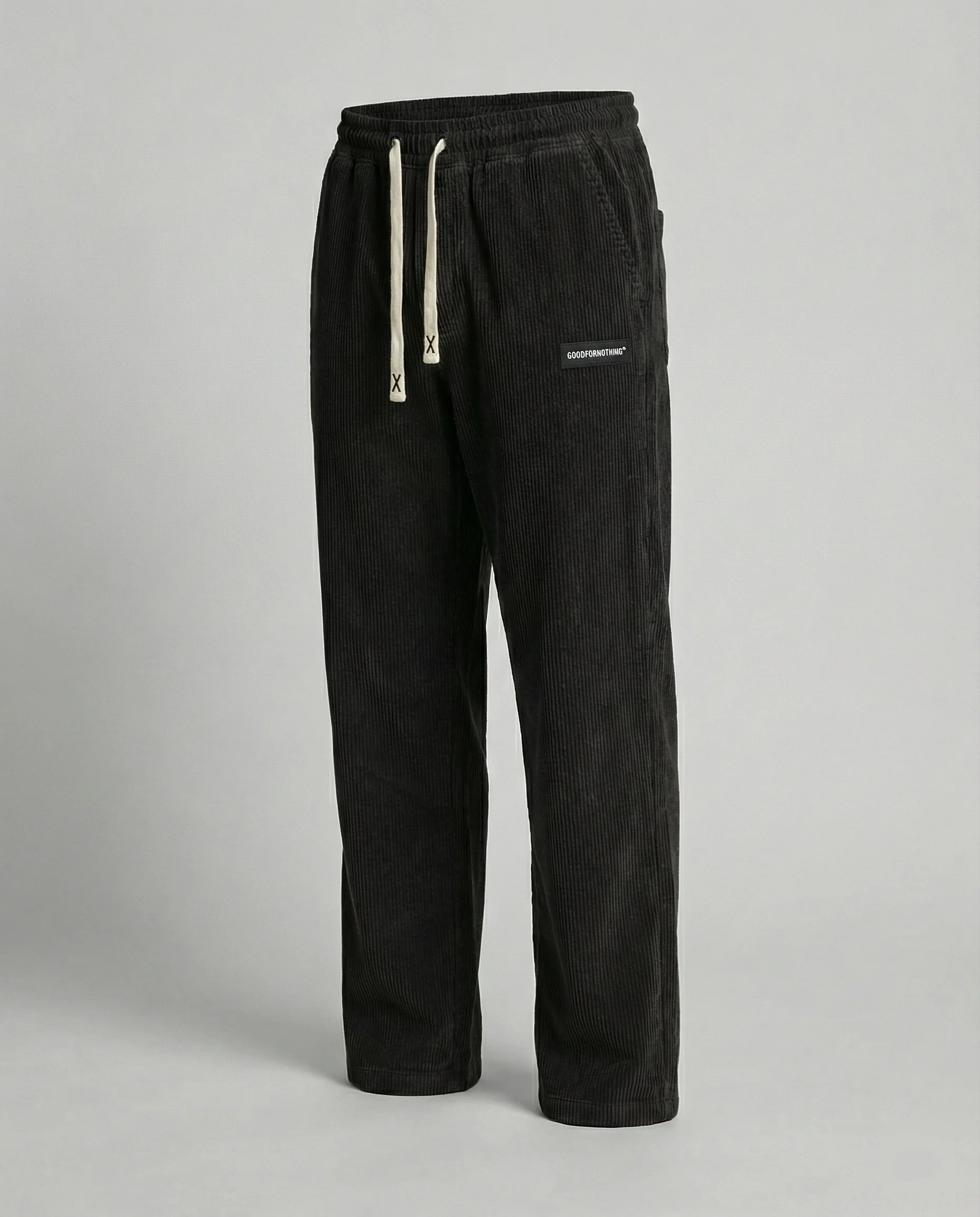 Herren Cordhose weit mit Kordelzug - Image 2