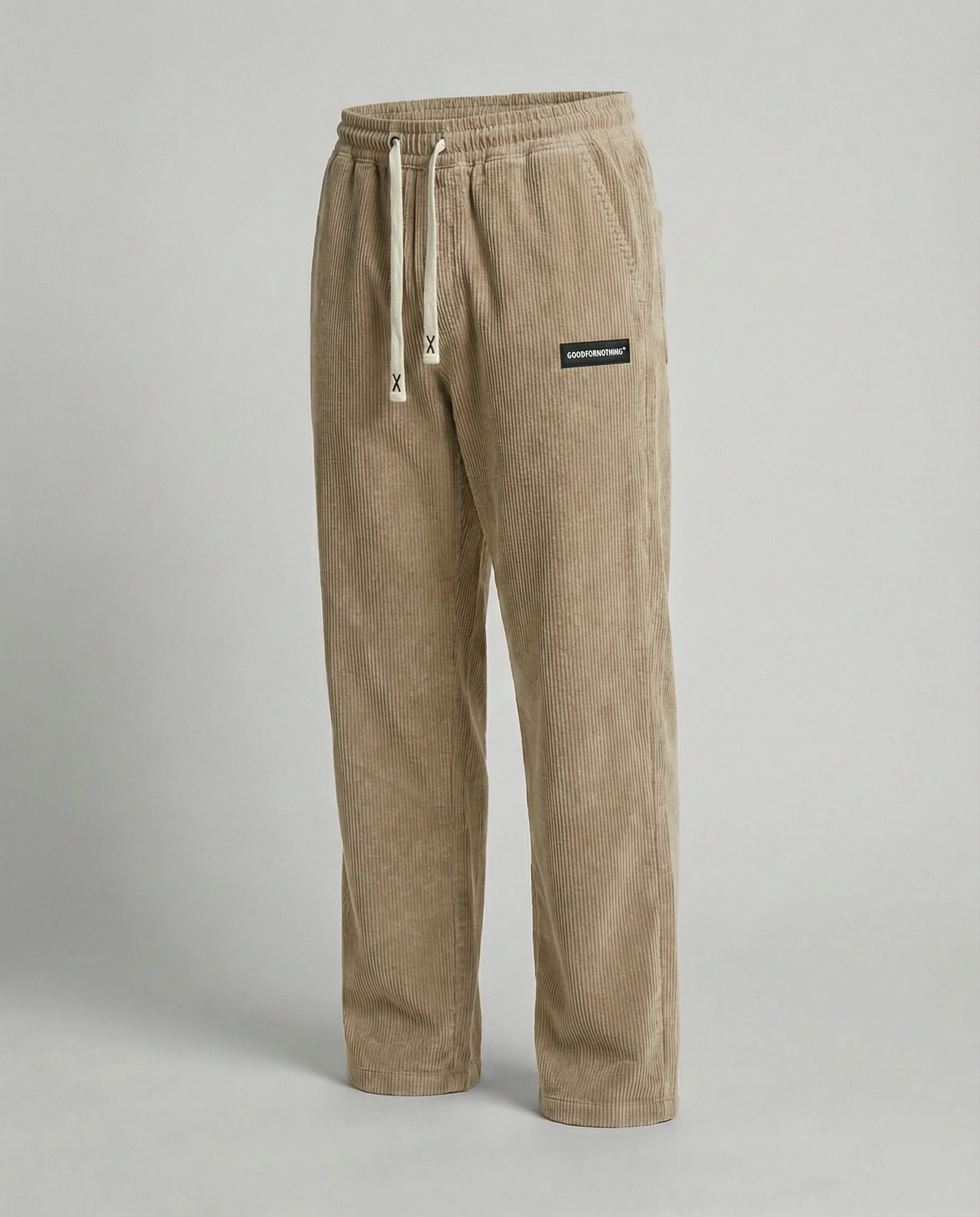 Herren Cordhose weit mit Kordelzug - Image 4