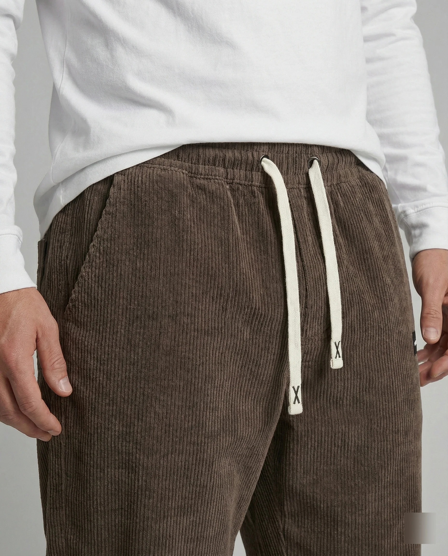 Herren Cordhose weit mit Kordelzug - Image 7