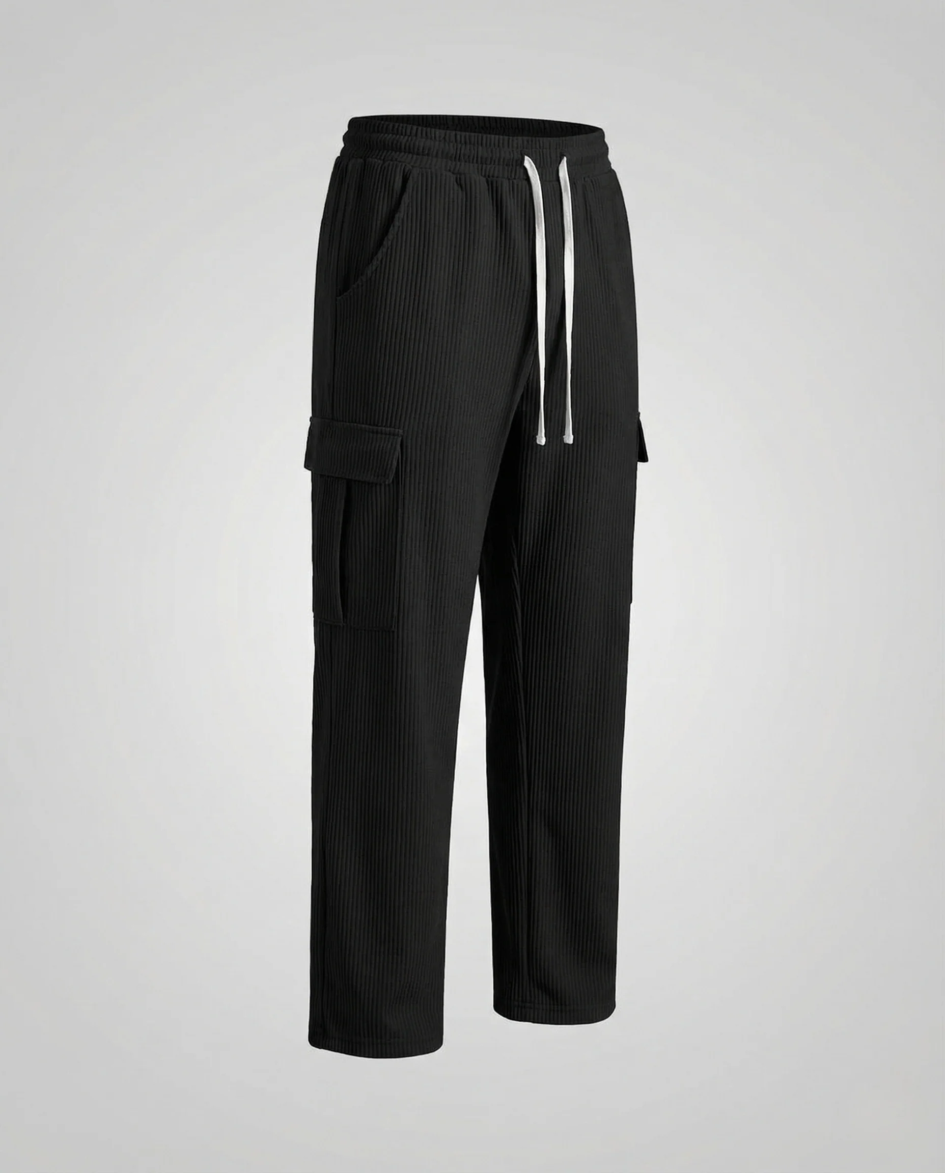 Herren Cargo Freizeithose Kordelzug - Image 5