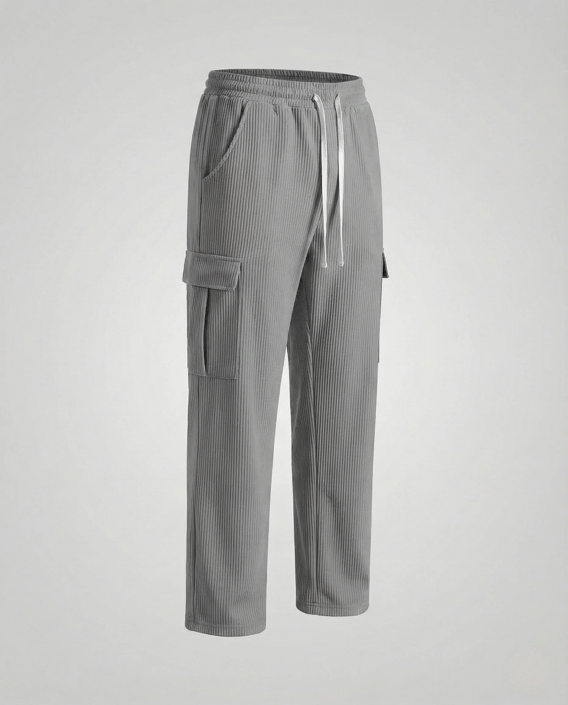 Herren Cargo Freizeithose Kordelzug - Image 7