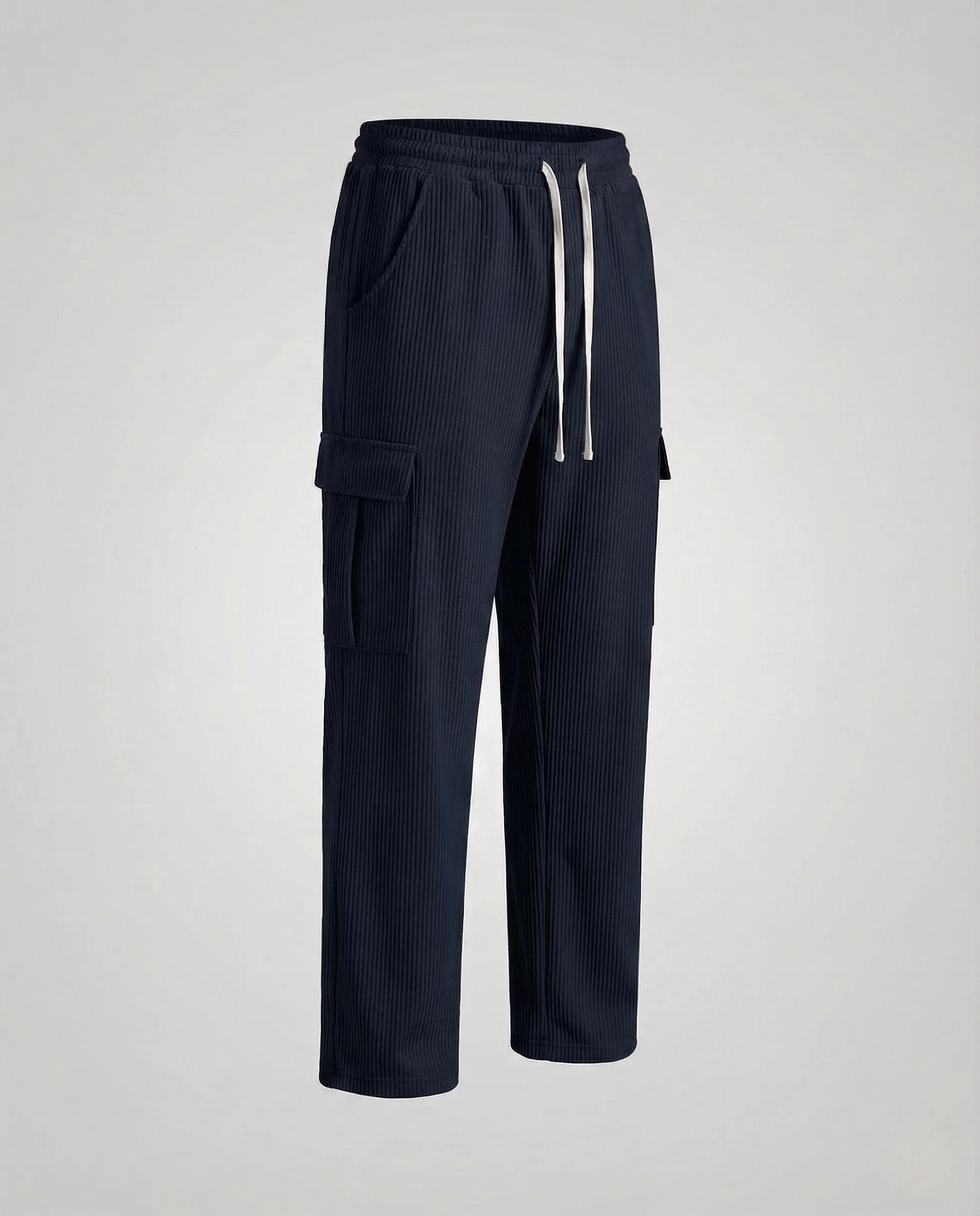 Herren Cargo Freizeithose Kordelzug - Image 9