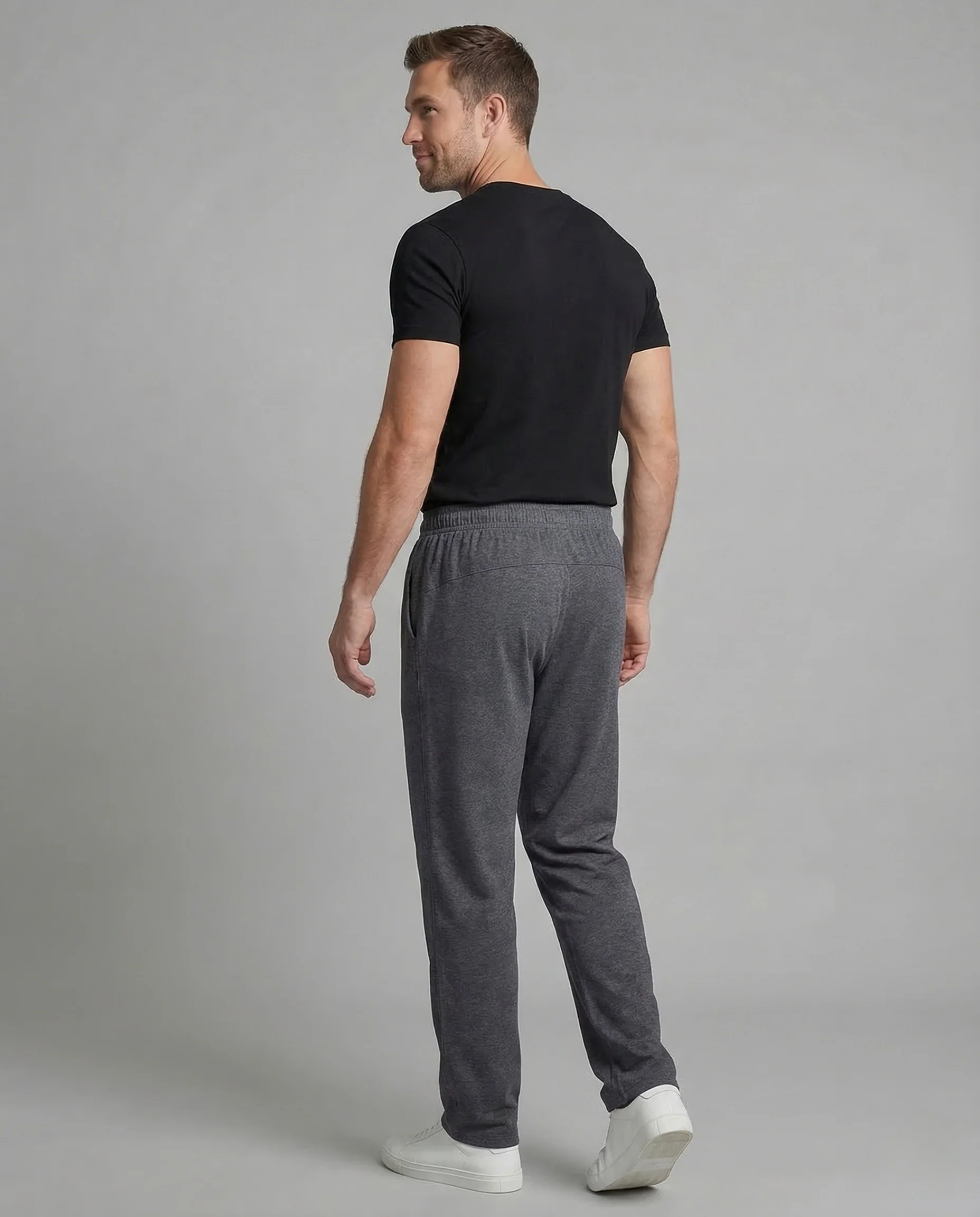 Herren Freizeithose Weit Elastikbund - Image 4