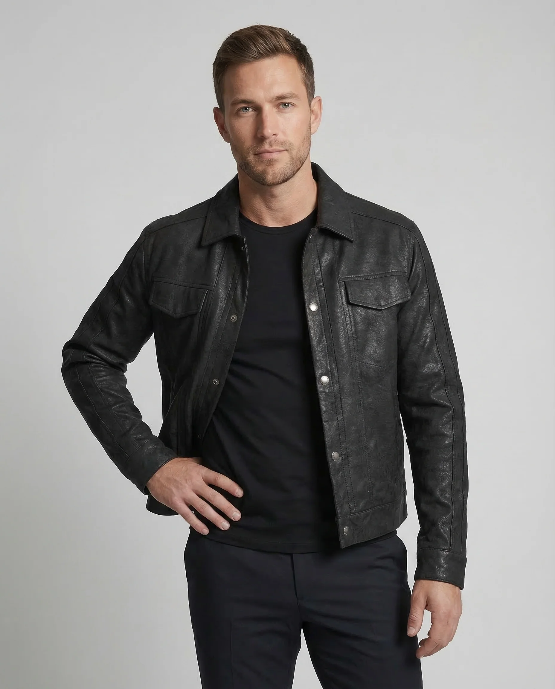 Herren Jeans Weit Used - Image 2
