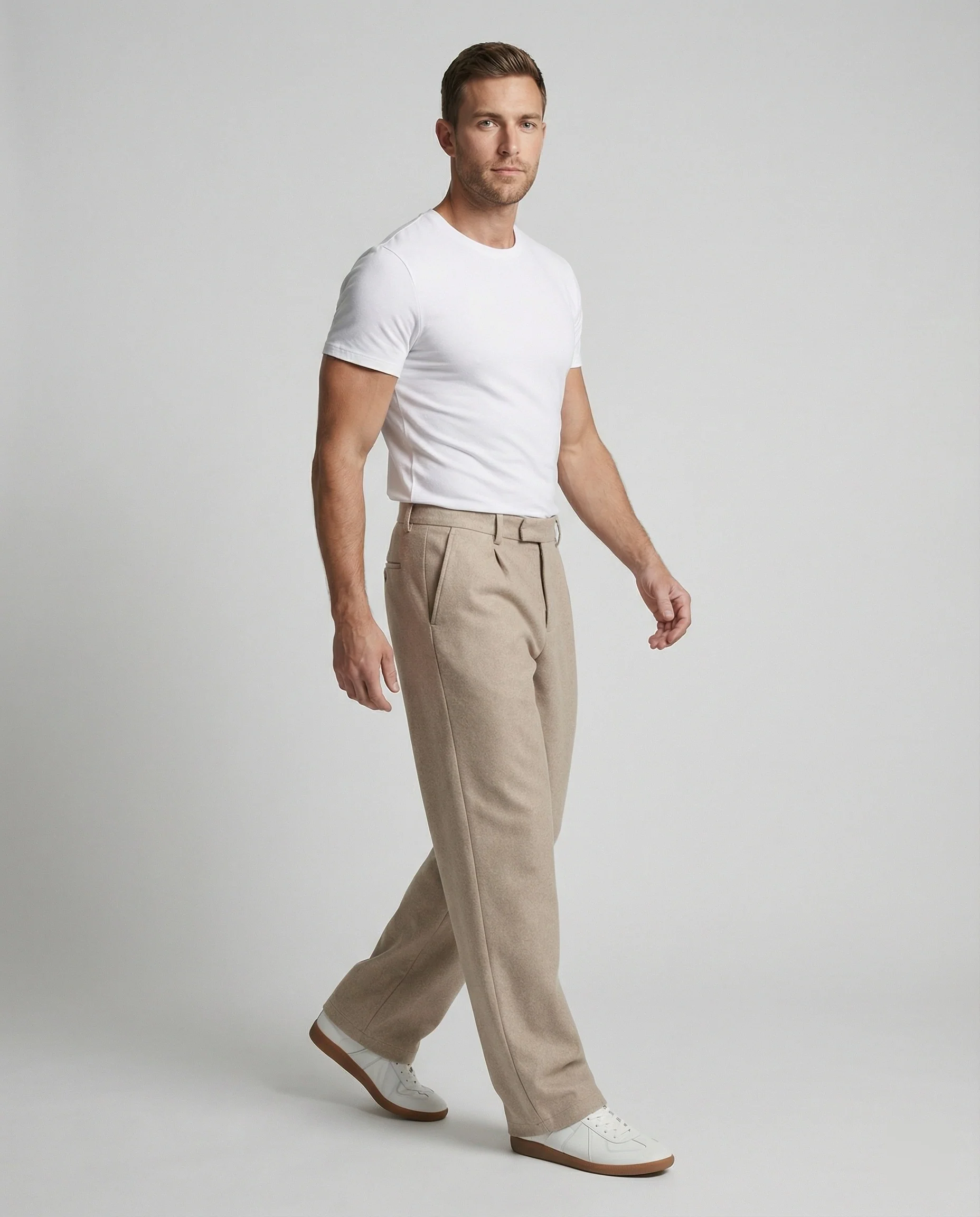 Herren Stoffhose weit gerade - Image 7