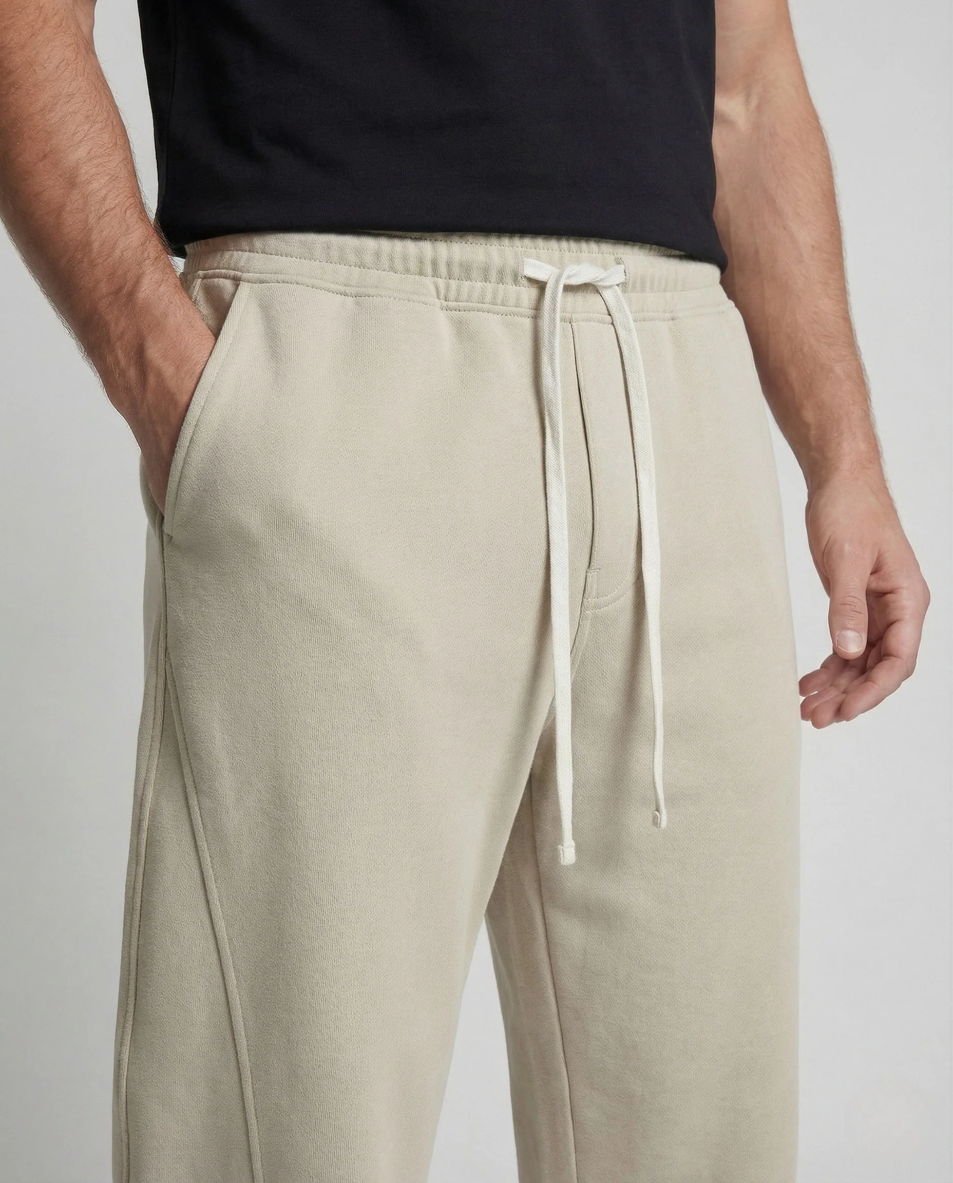 Herren Sweathose Weit Tunnelzug - Image 3