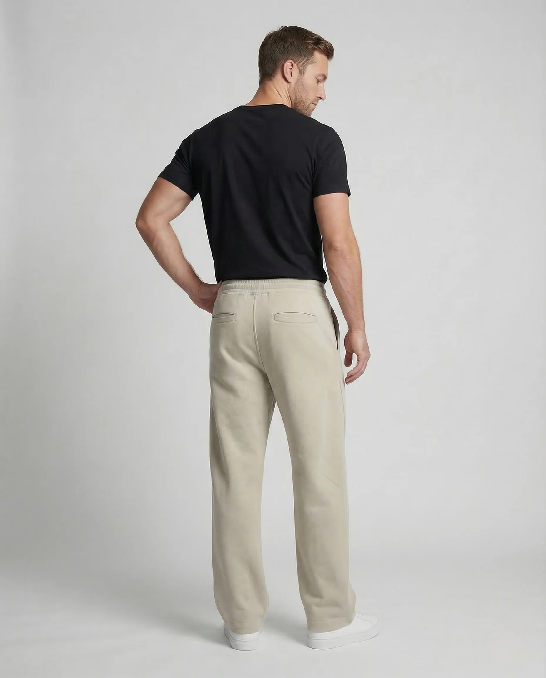 Herren Sweathose Weit Tunnelzug - Image 4