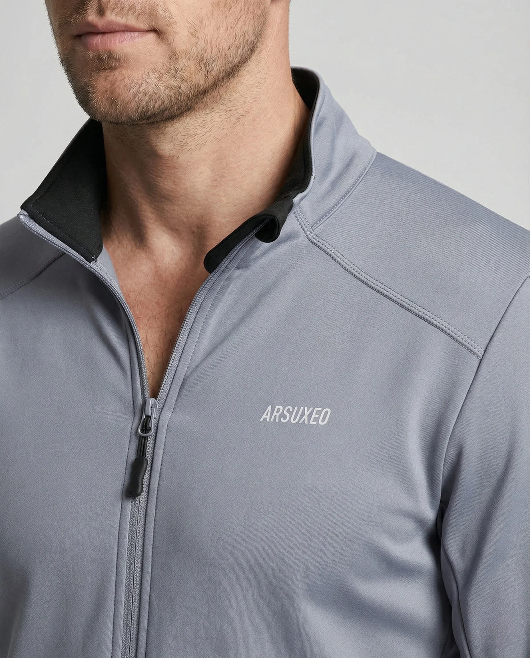 Thermo Softshell Radsportjacke Winddicht Herren - Image 3