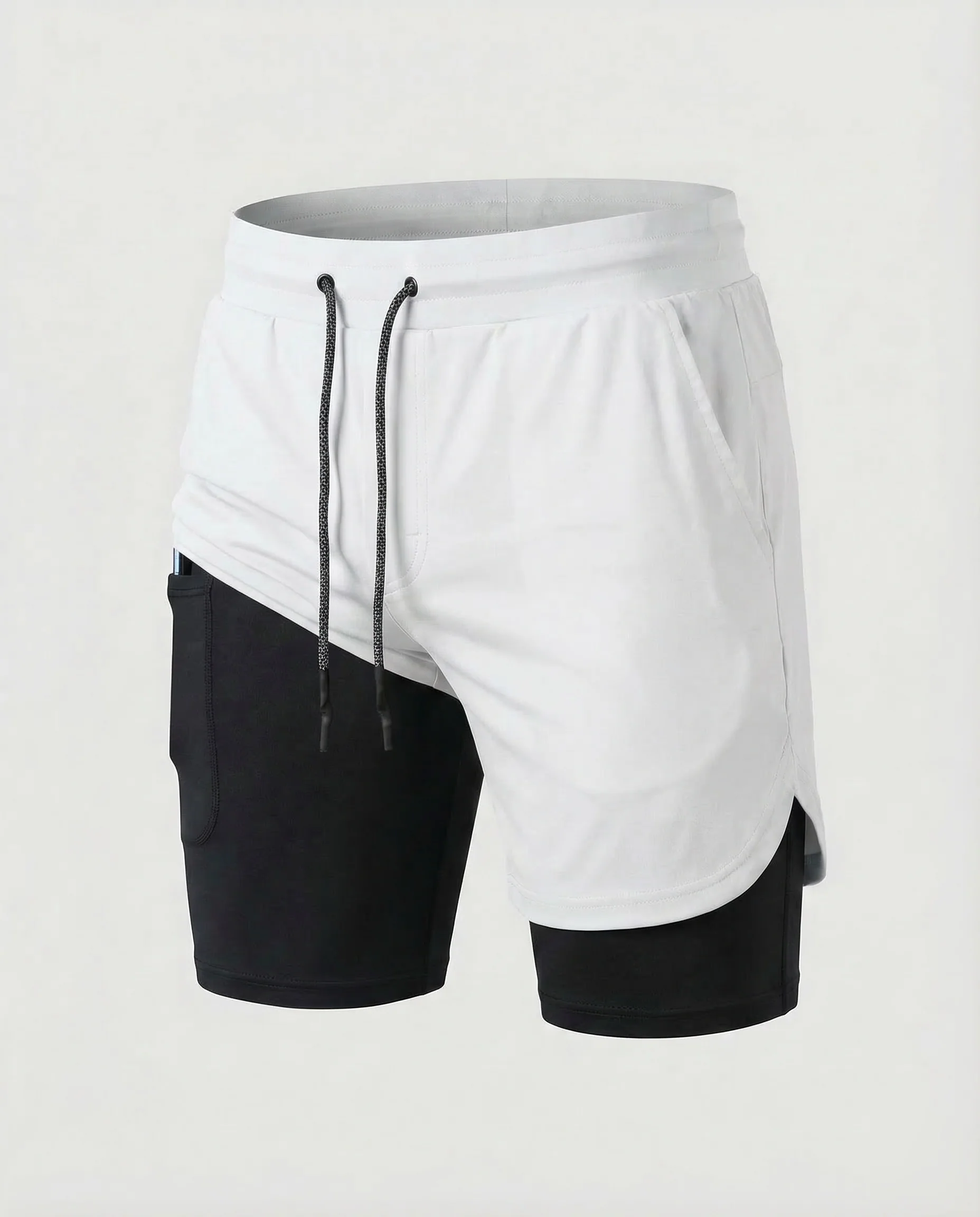 Herren Trainingsshorts 2in1 Kompression - Image 7