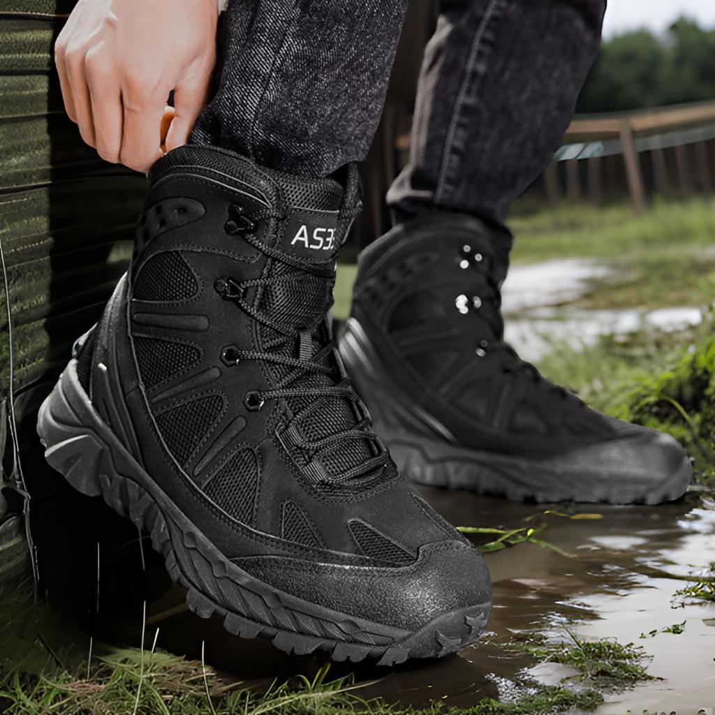 Herren Outdoor-Stiefel mit robustem wasserdichtem Obermaterial und rutschfester Sohle Heidi Mode - Image 4