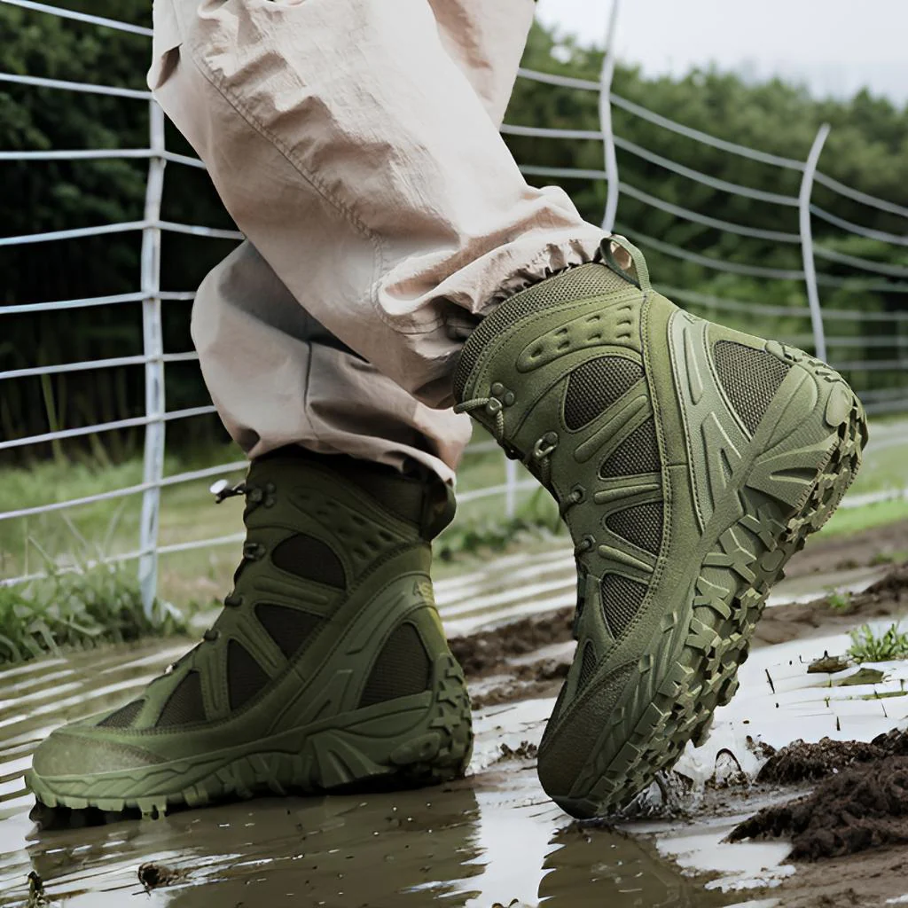 Herren Outdoor-Stiefel mit robustem wasserdichtem Obermaterial und rutschfester Sohle Heidi Mode - Image 6