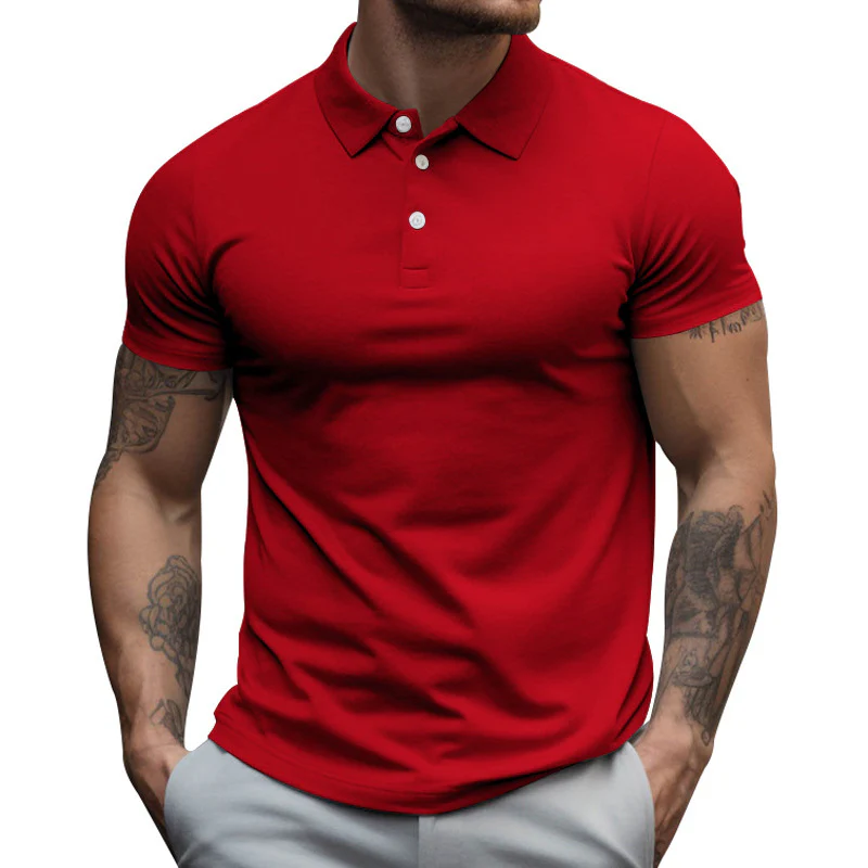 Herren Poloshirt mit modernem Schnitt und komfortabler Passform Heidi-Mode - Image 11