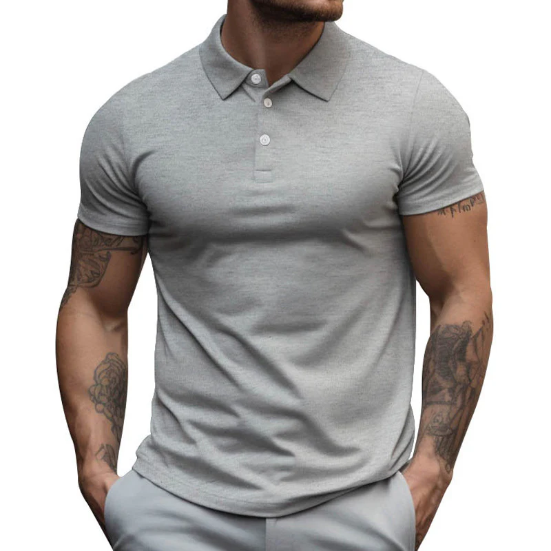 Herren Poloshirt mit modernem Schnitt und komfortabler Passform Heidi-Mode - Image 12