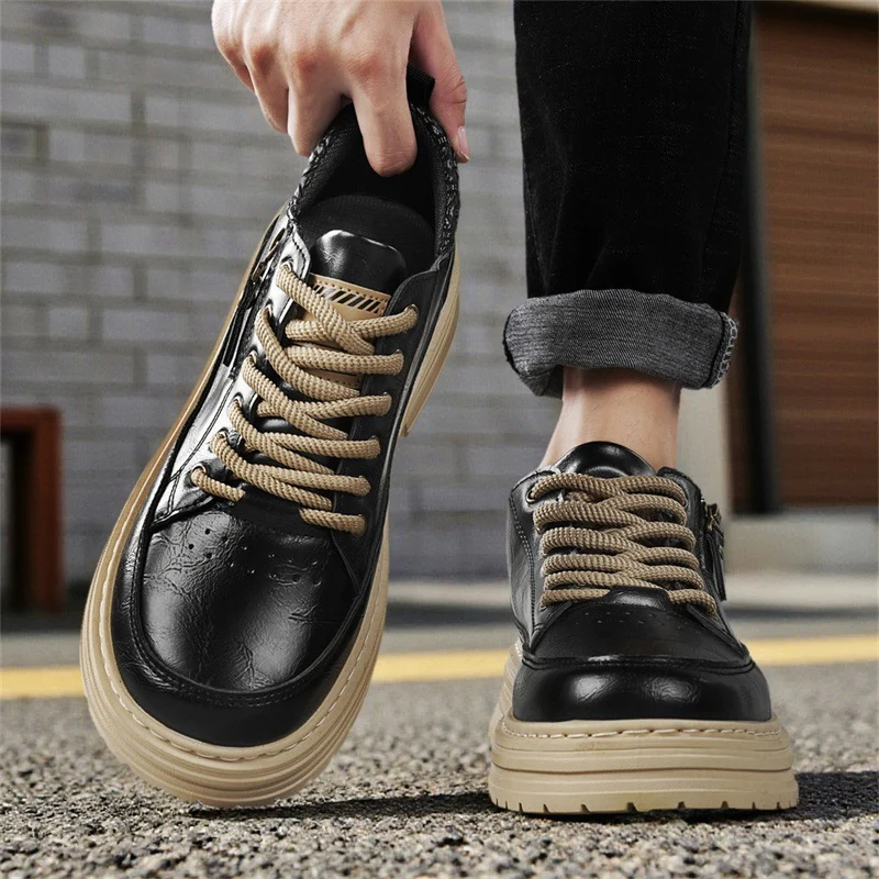 Herren praktische und stilvolle Sneakers mit robustem Obermaterial Heidi Mode - Image 4