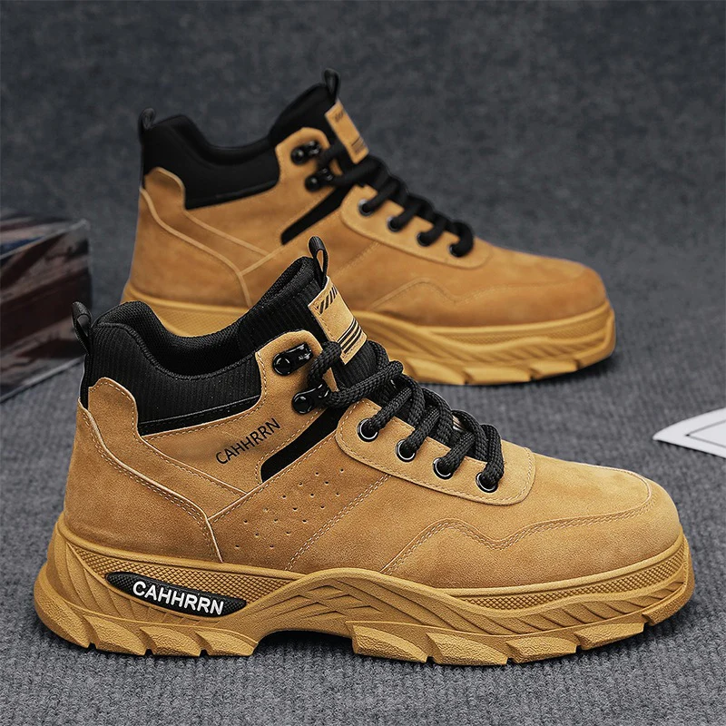 Herren robuste Freizeit-Wanderschuhe mit atmungsaktivem Obermaterial und rutschfester Sohle Heidi Mode - Image 2