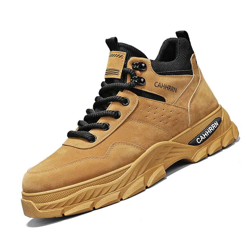 Herren robuste Freizeit-Wanderschuhe mit atmungsaktivem Obermaterial und rutschfester Sohle Heidi Mode - Image 5