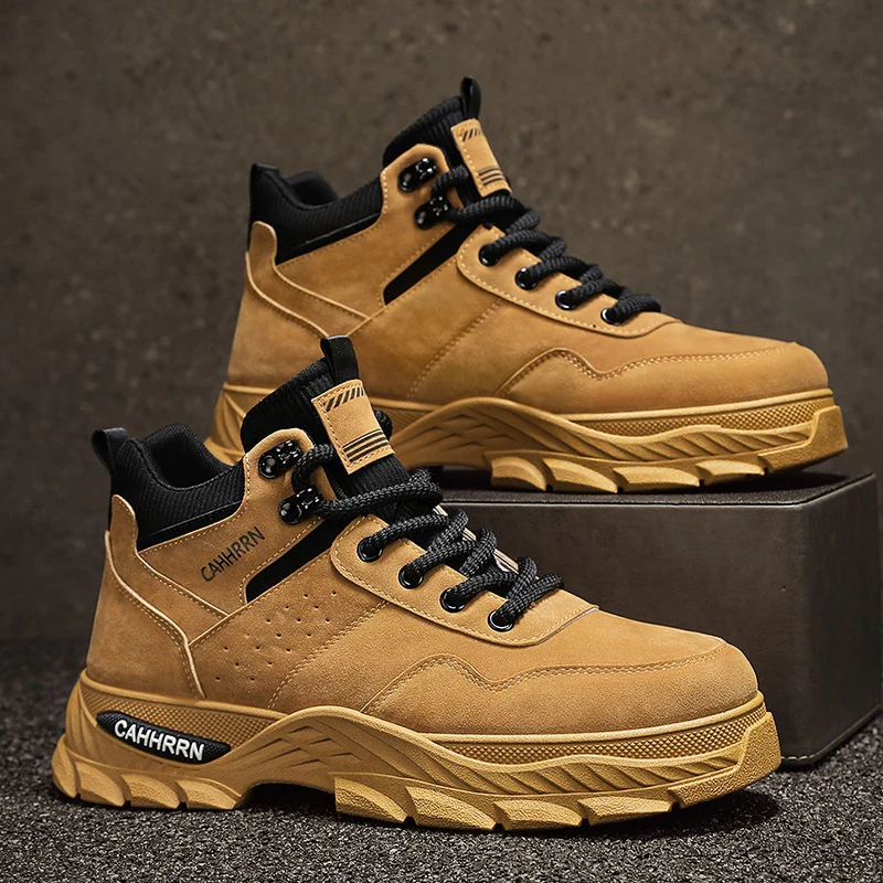 Herren robuste Freizeit-Wanderschuhe mit atmungsaktivem Obermaterial und rutschfester Sohle Heidi Mode - Image 6